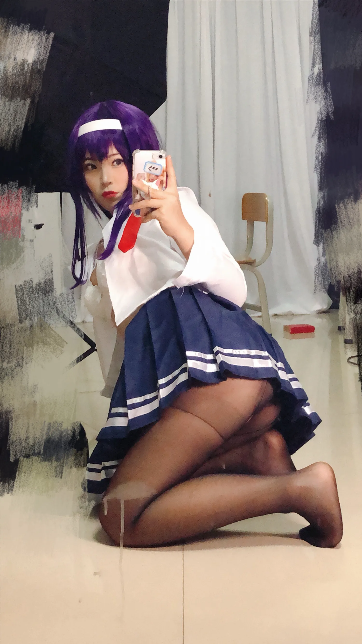 白烨 NO.020 学姐校服自拍 NO.0000