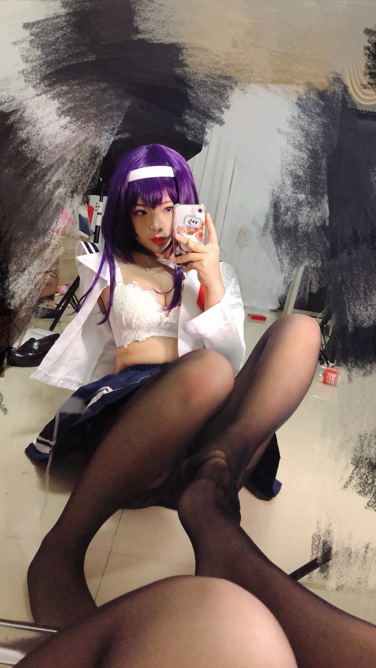 白烨 NO.020 学姐校服自拍 NO.0000