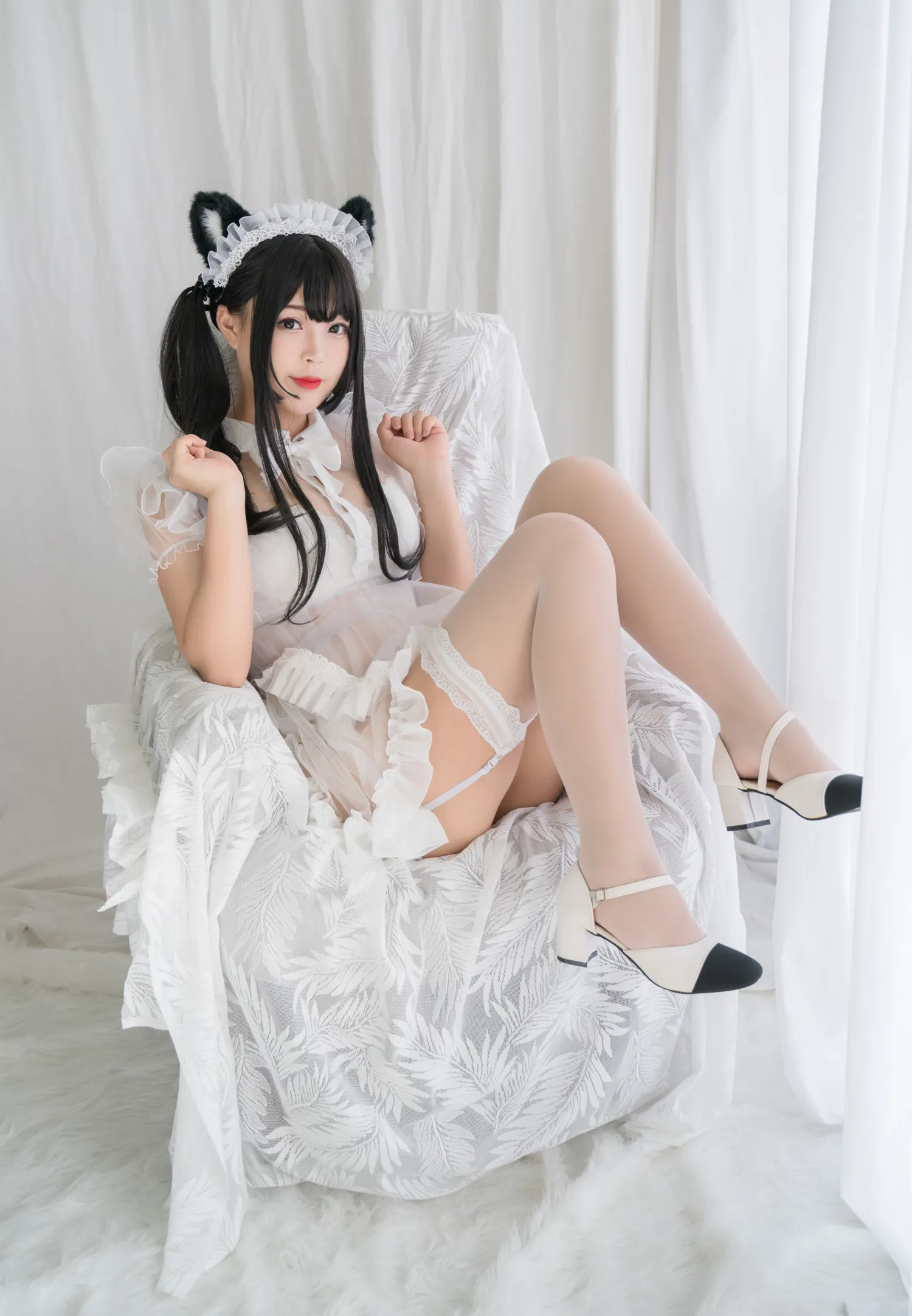 白烨 NO.060 白猫透明女仆 NO.0000
