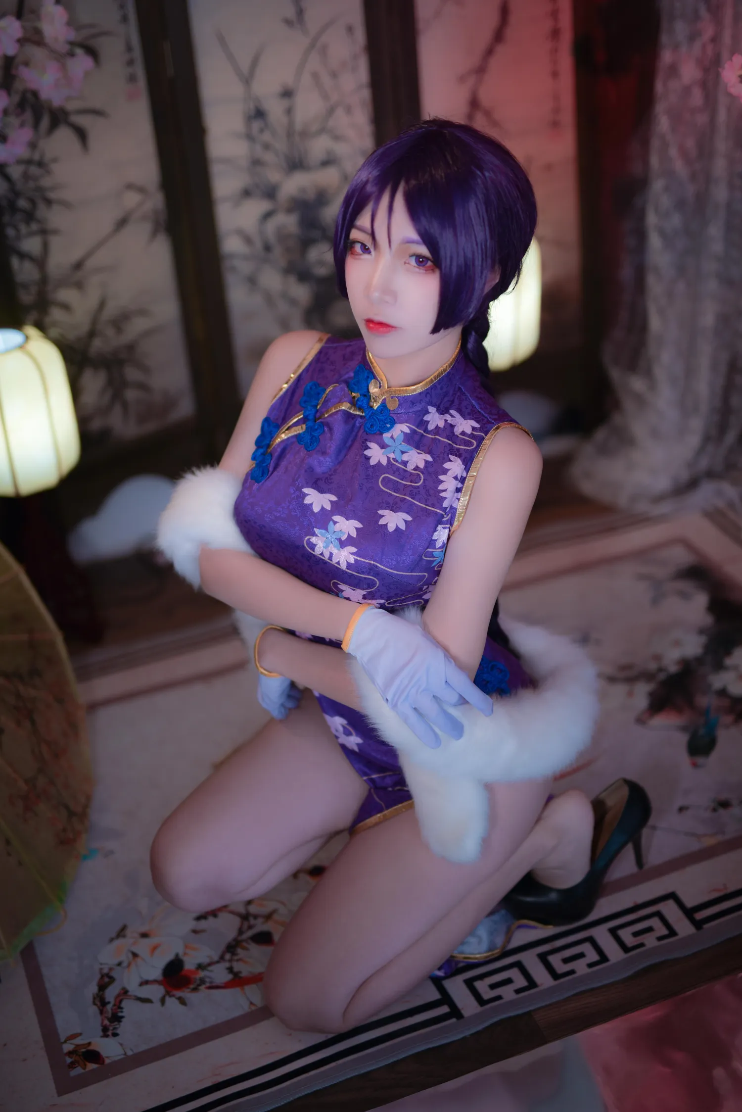 二佐Nisa NO.023 Fate奶光旗袍 NO.0000