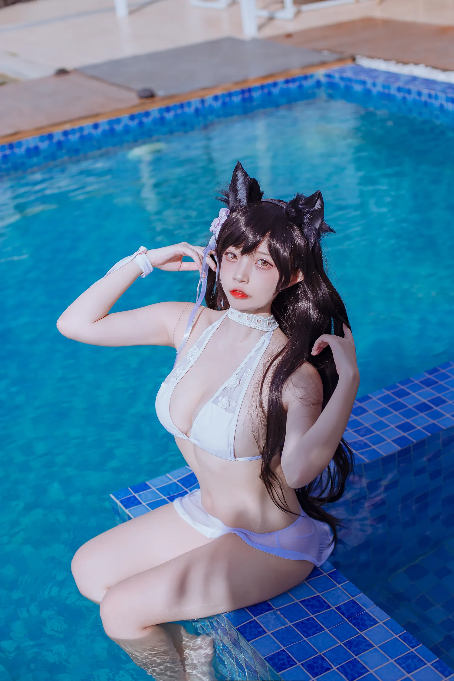 二佐 NO.089_006 碧蓝爱宕泳装 NO.0000