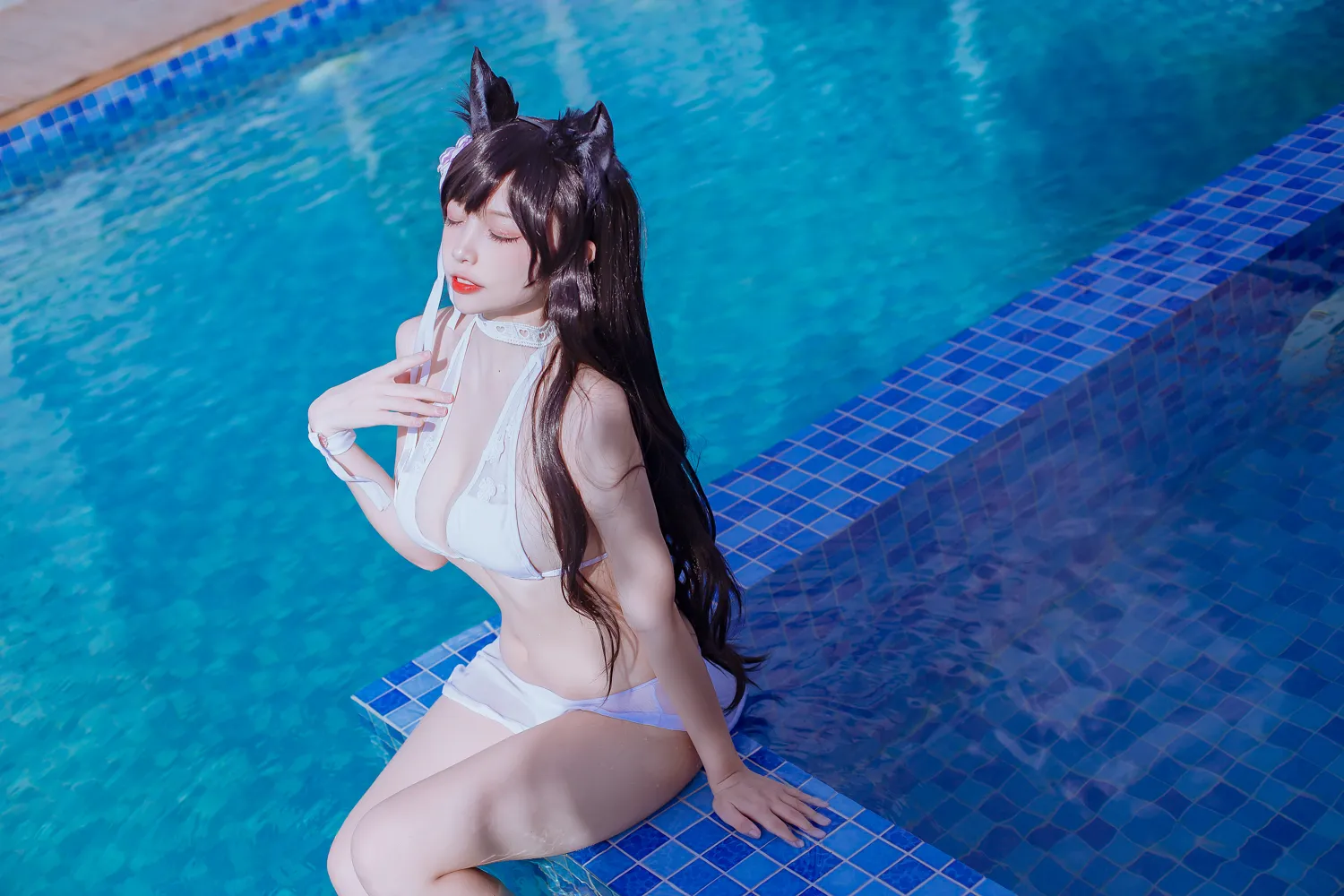 二佐 NO.089_006 碧蓝爱宕泳装 NO.0000