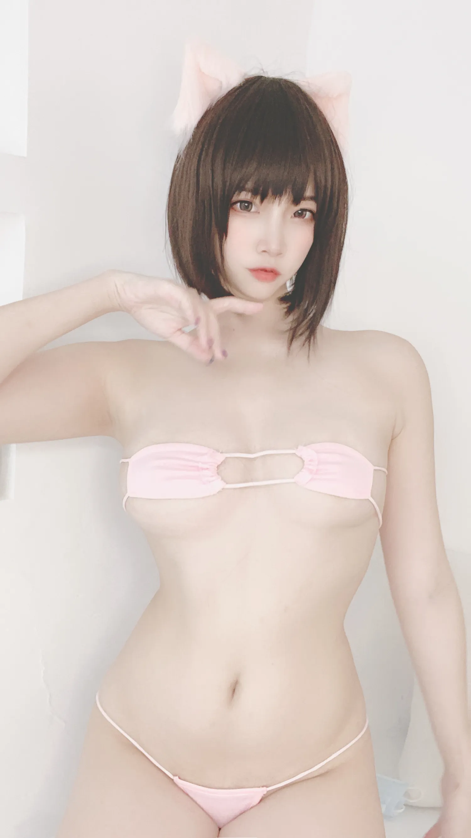 二佐 NO.095_001 4月铁粉福利 猪猪比基尼自拍 NO.0000