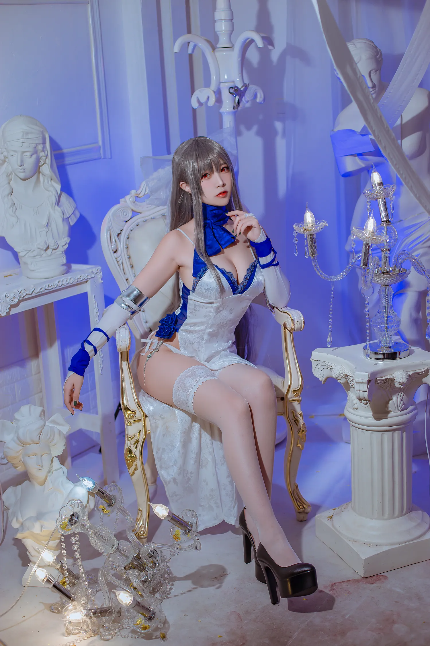 二佐Nisa NO.102 碧蓝航线 路易九礼服 NO.0000