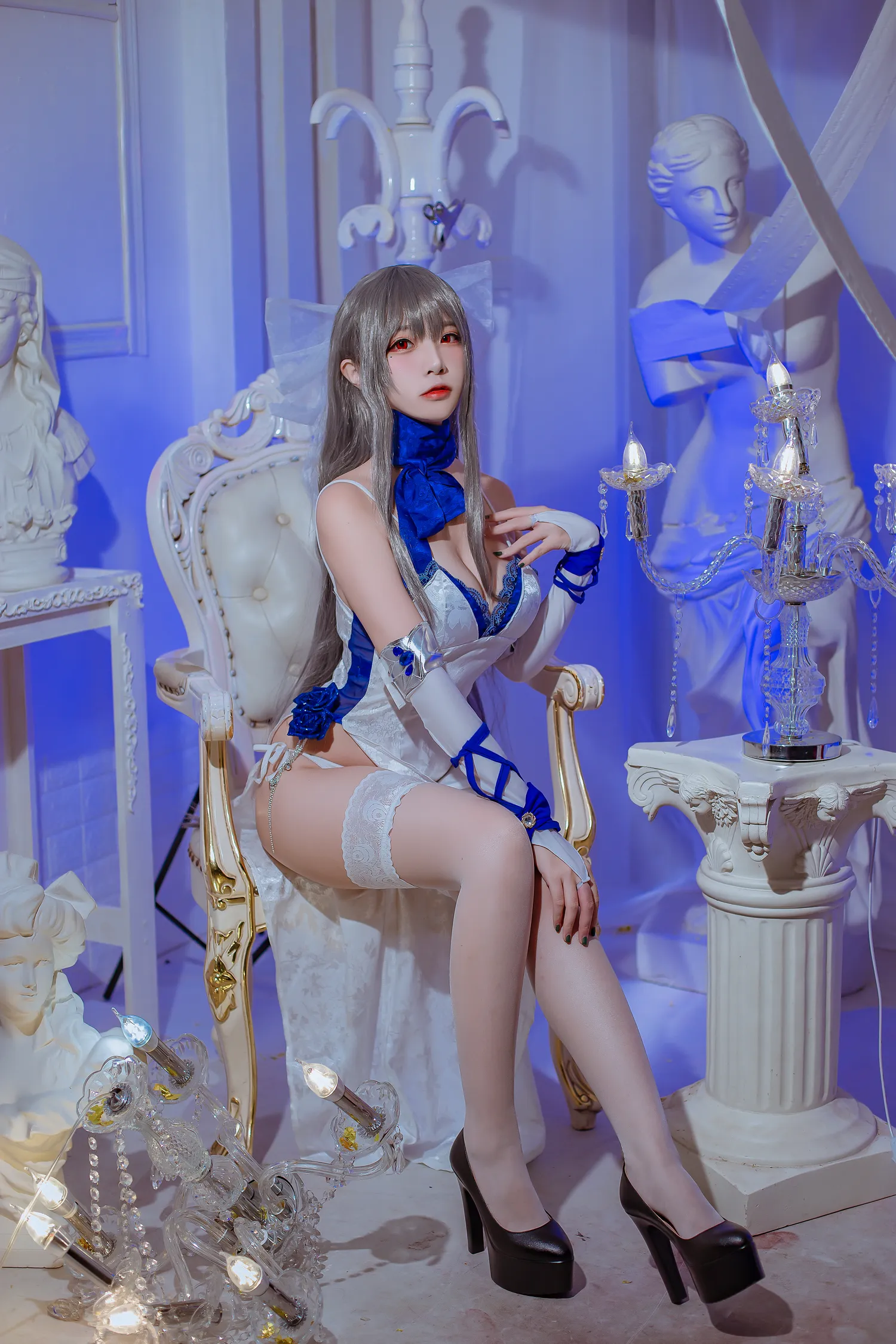 二佐Nisa NO.102 碧蓝航线 路易九礼服 NO.0000