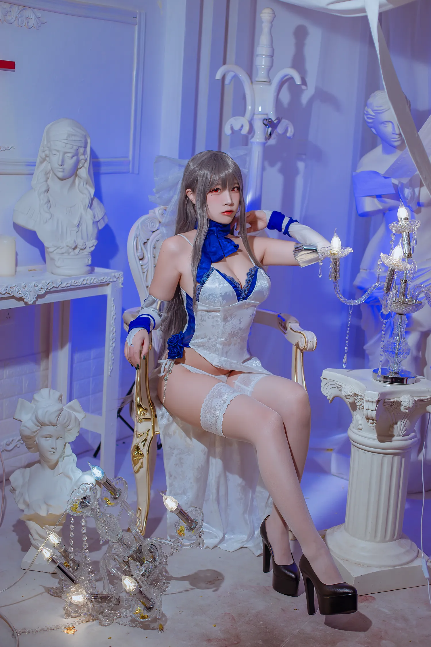 二佐Nisa NO.102 碧蓝航线 路易九礼服 NO.0000