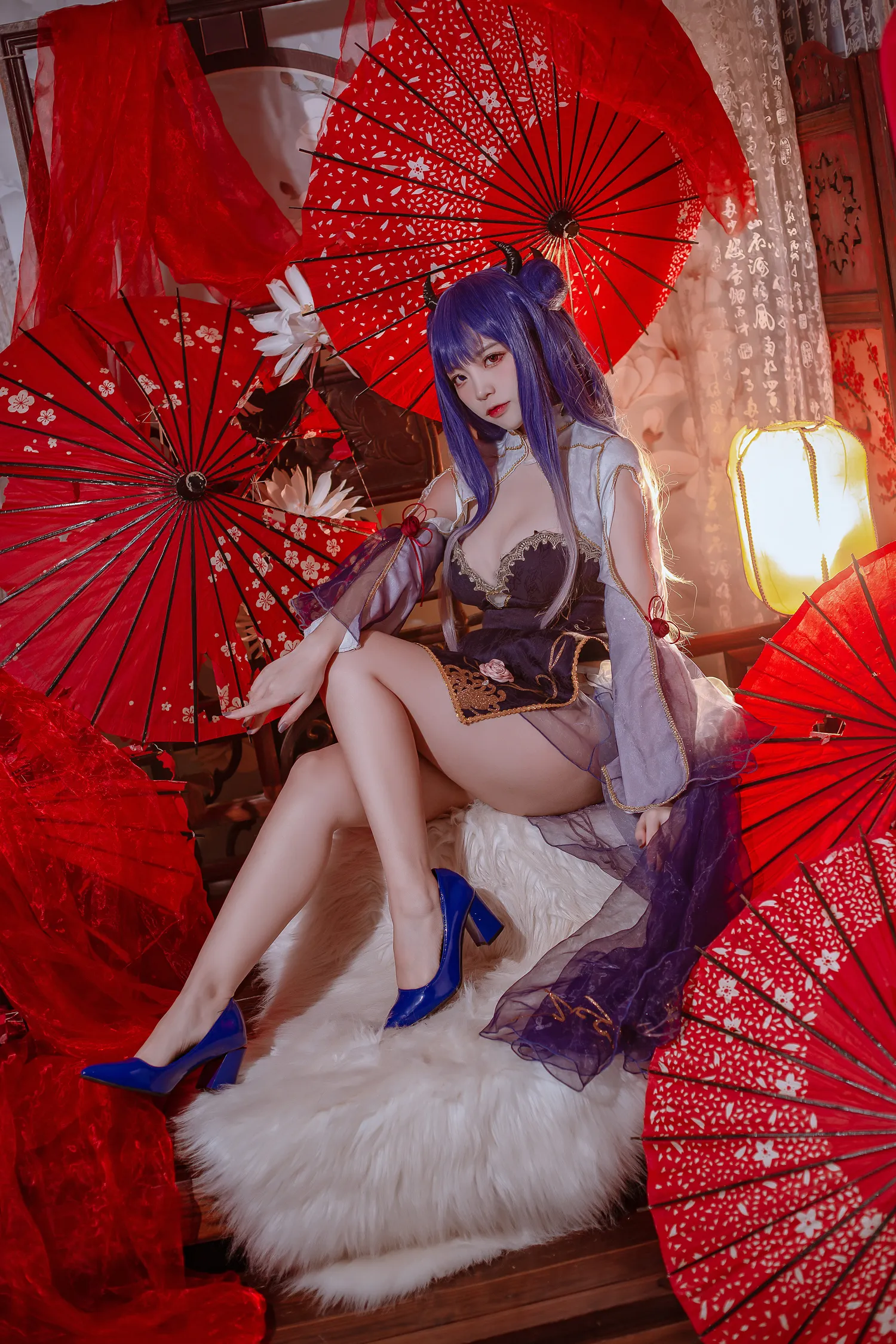 二佐Nisa NO.123 碧蓝航线伊吹旗袍 NO.0000