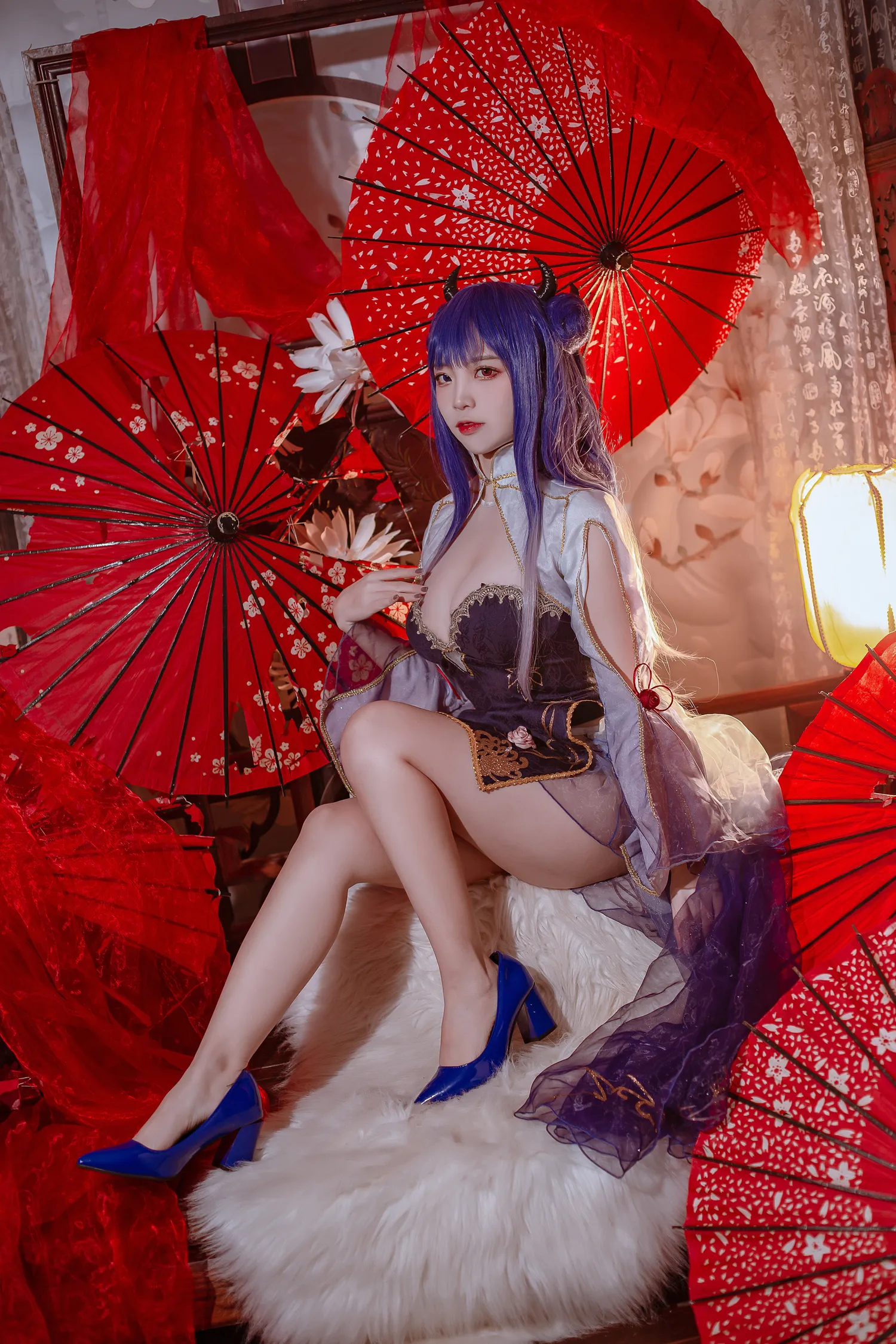 二佐Nisa NO.123 碧蓝航线伊吹旗袍 NO.0000