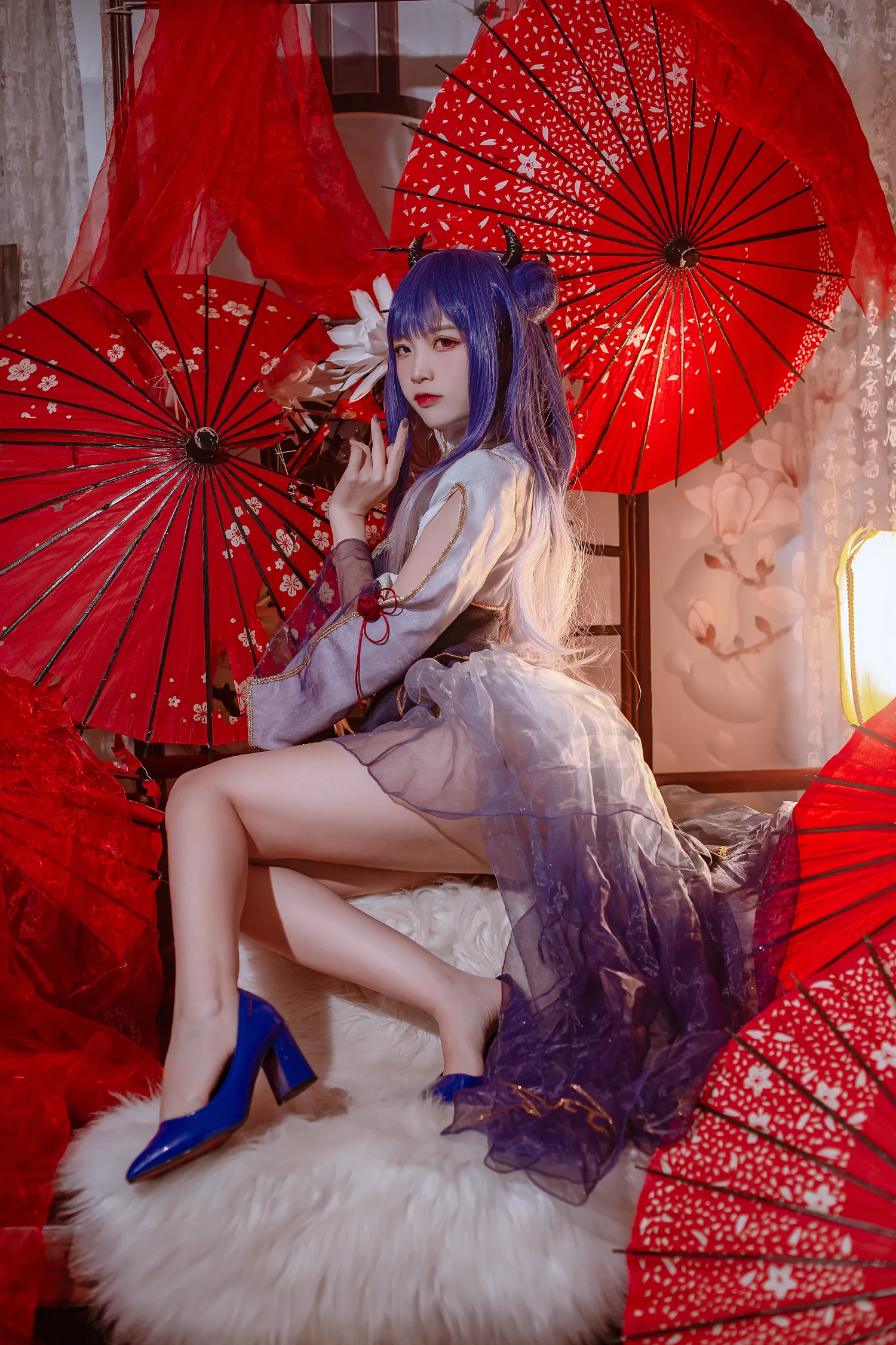 二佐Nisa NO.123 碧蓝航线伊吹旗袍 NO.0000