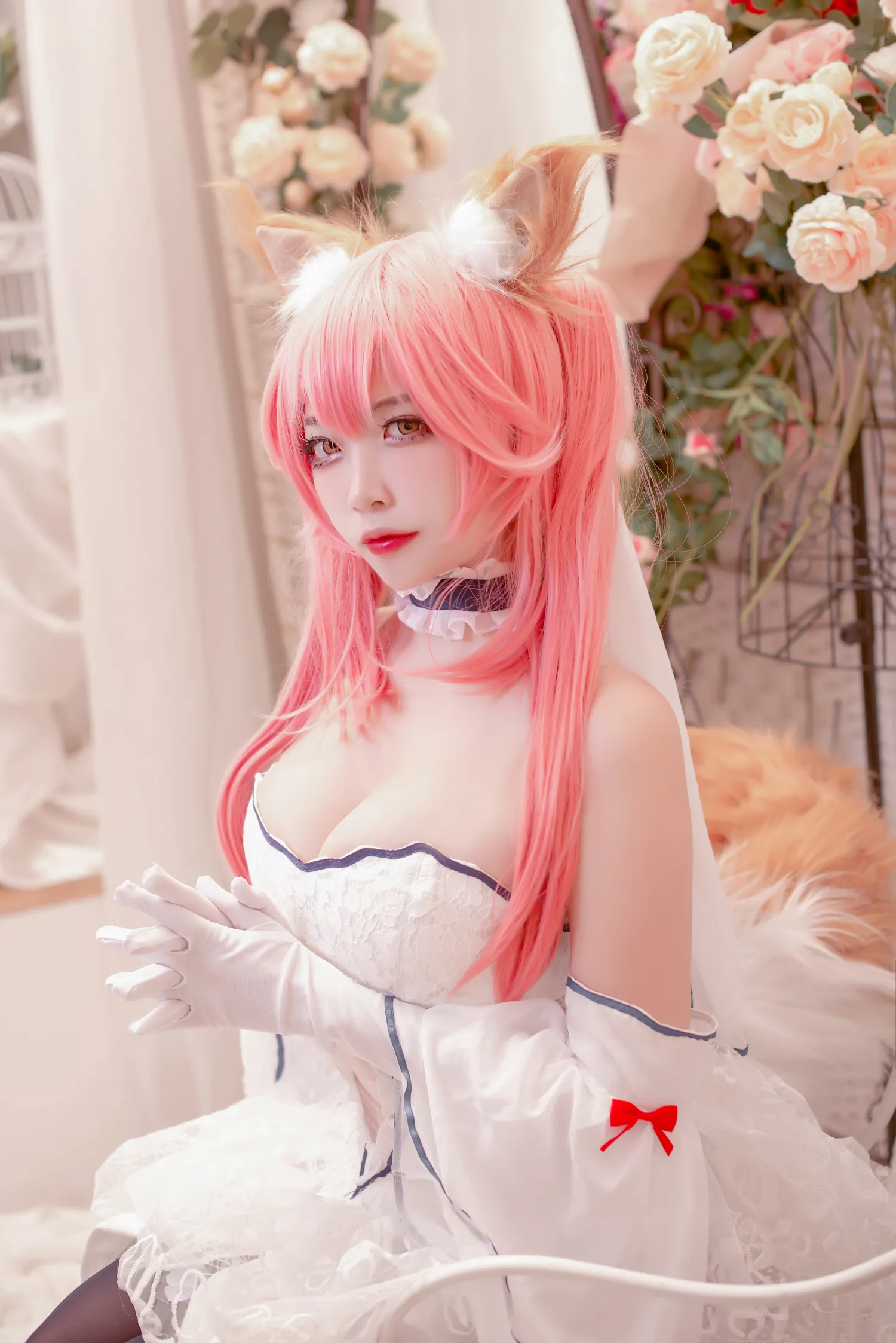 二佐Nisa NO.131 Fate玉藻前婚纱 NO.0000