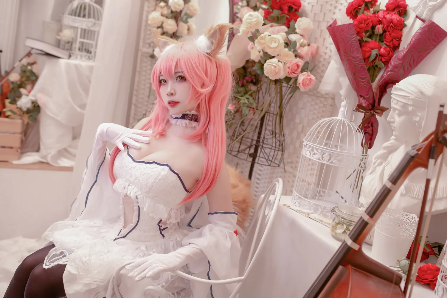 二佐Nisa NO.131 Fate玉藻前婚纱 NO.0000