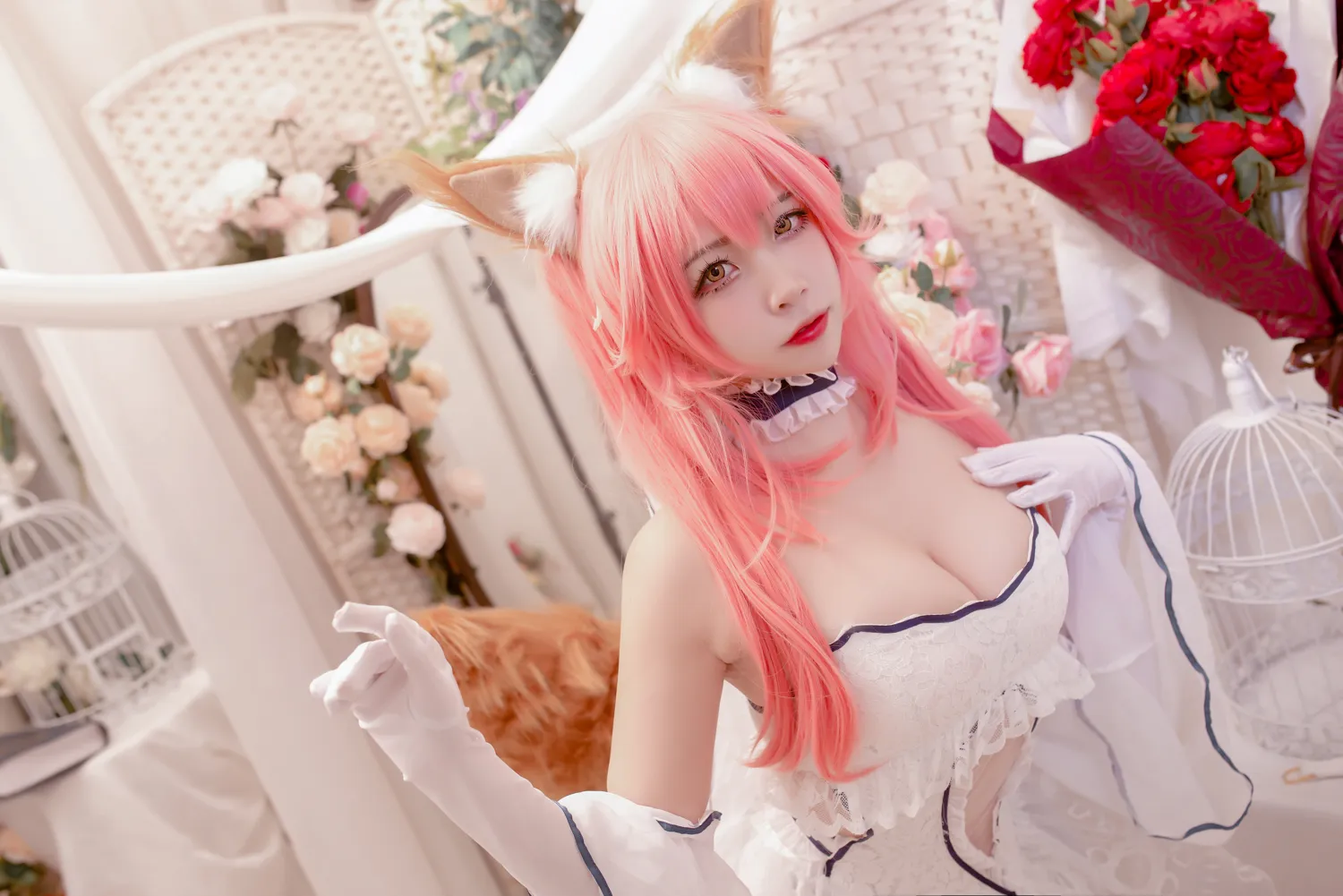 二佐Nisa NO.131 Fate玉藻前婚纱 NO.0000