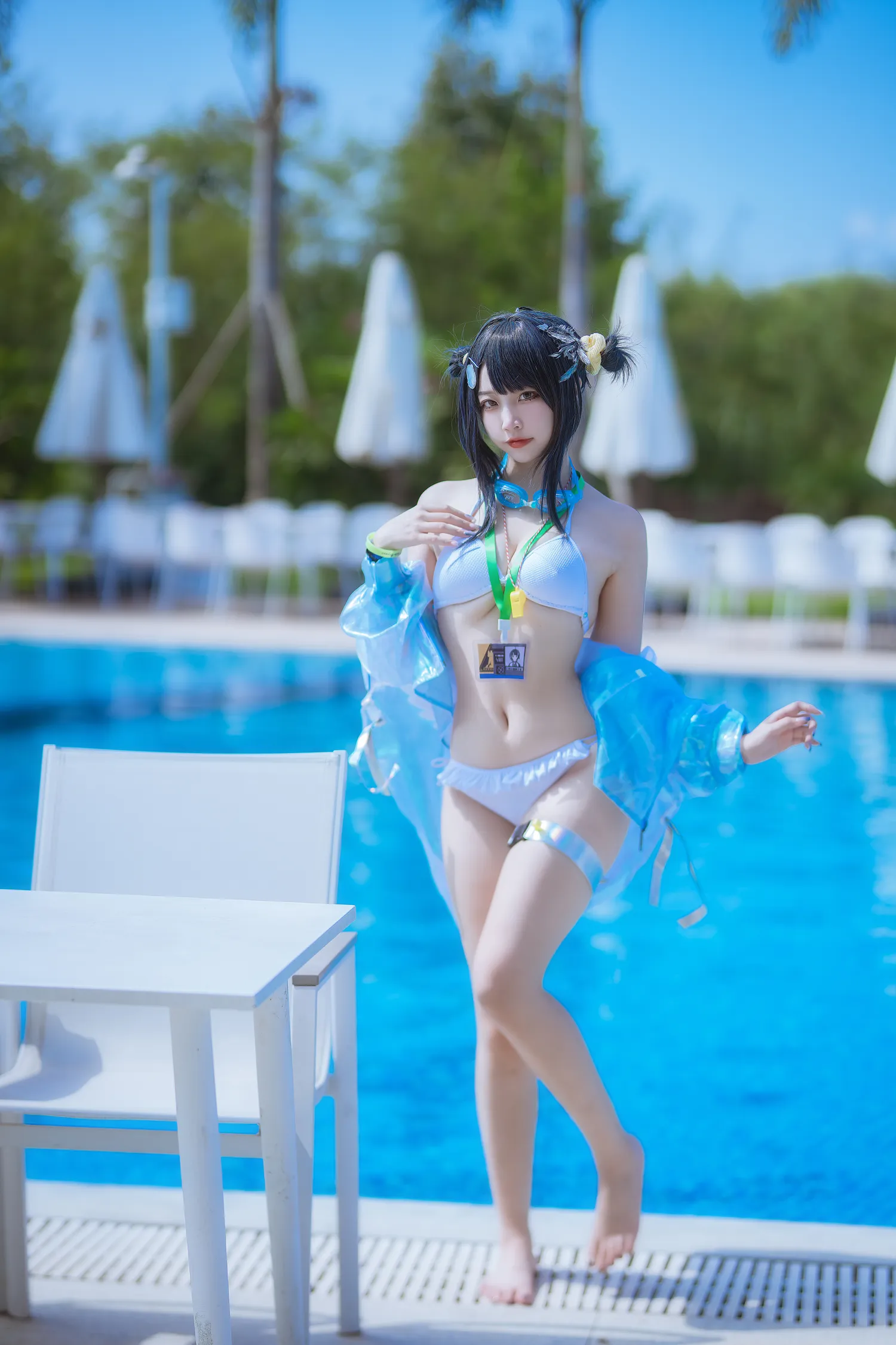 二佐Nisa NO.155 [泰拉夏日纪事] 方舟羽毛笔泳装 NO.0000