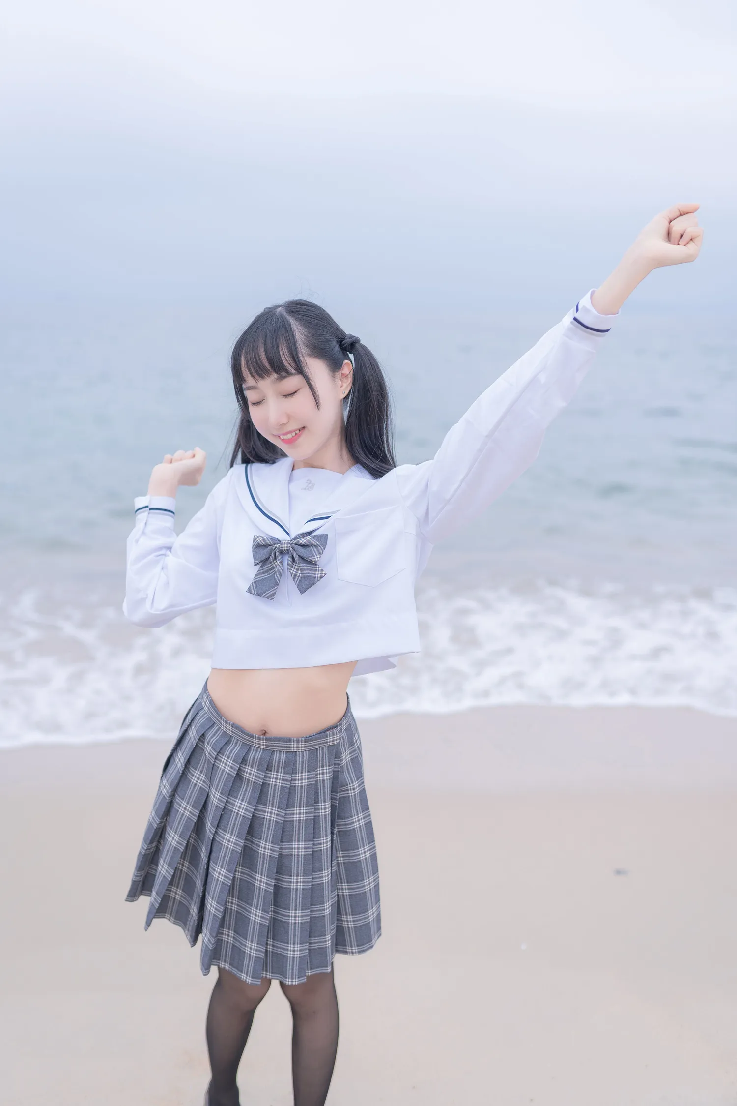 木绵绵 NO.039 海边JK NO.0000