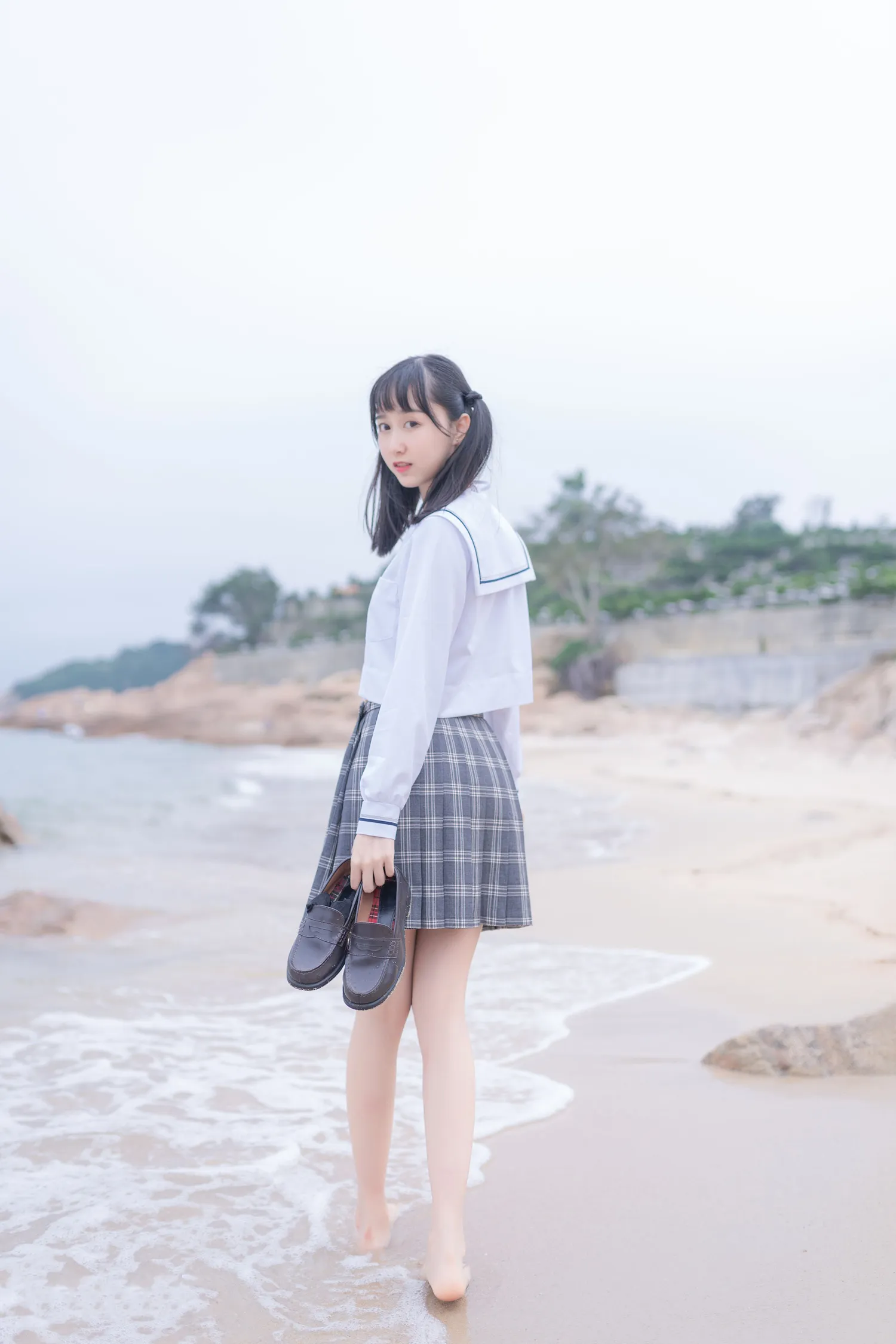 木绵绵 NO.039 海边JK NO.0000