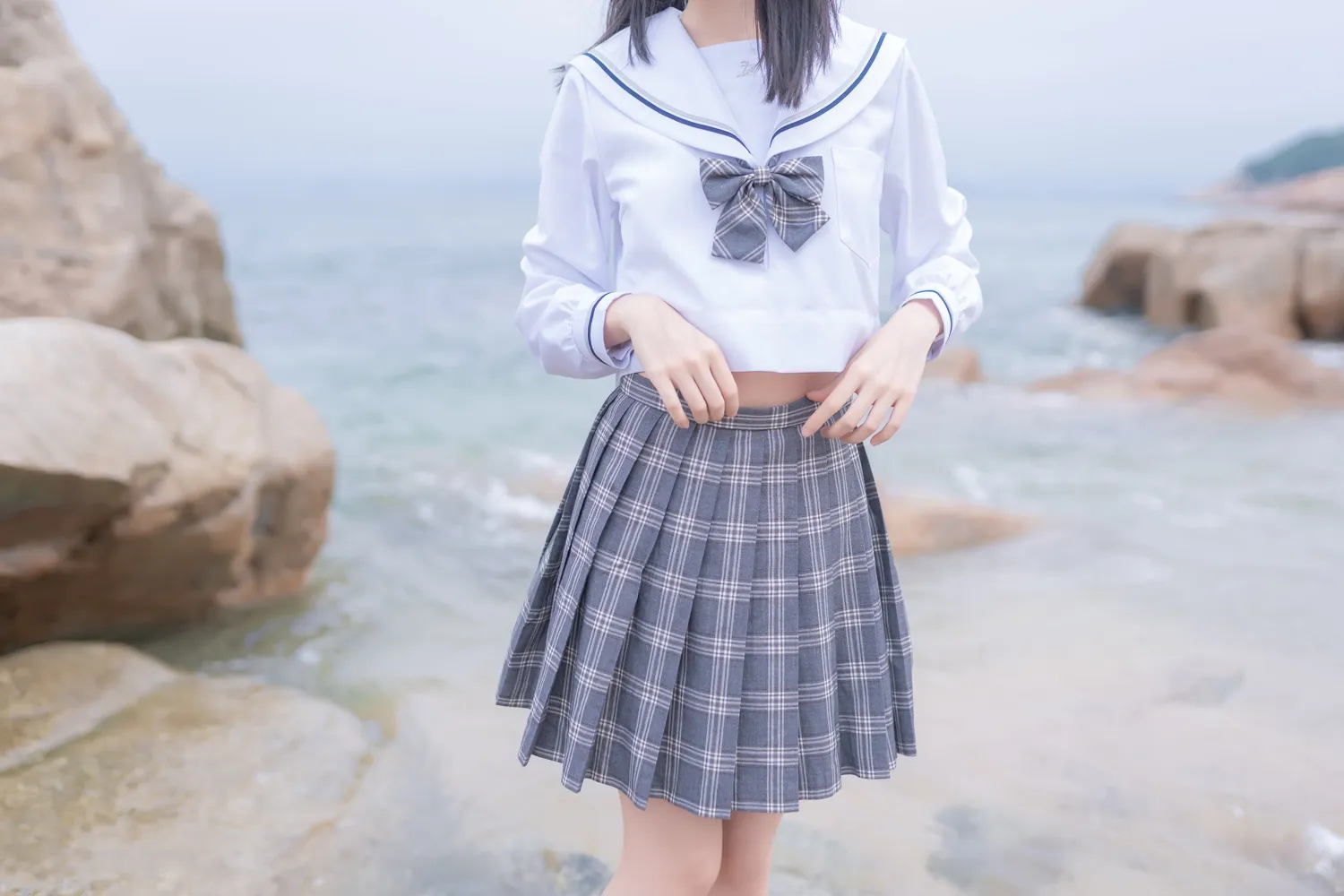 木绵绵 NO.039 海边JK NO.0000