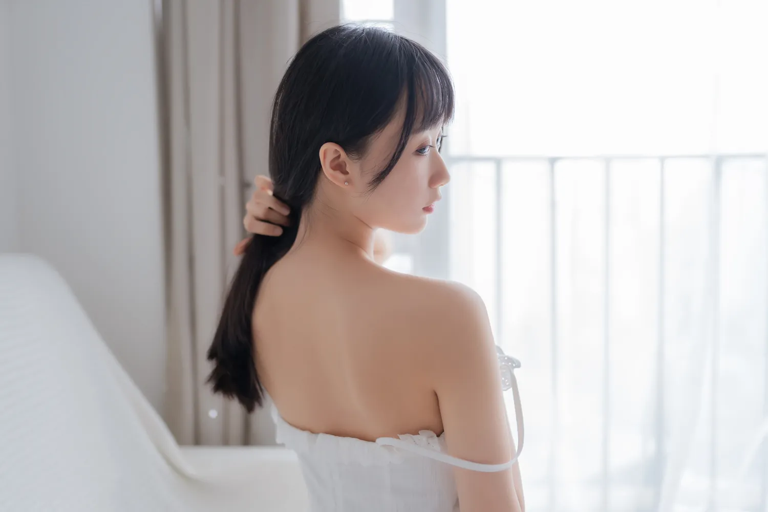 木绵绵 NO.050 白色睡裙 NO.0000