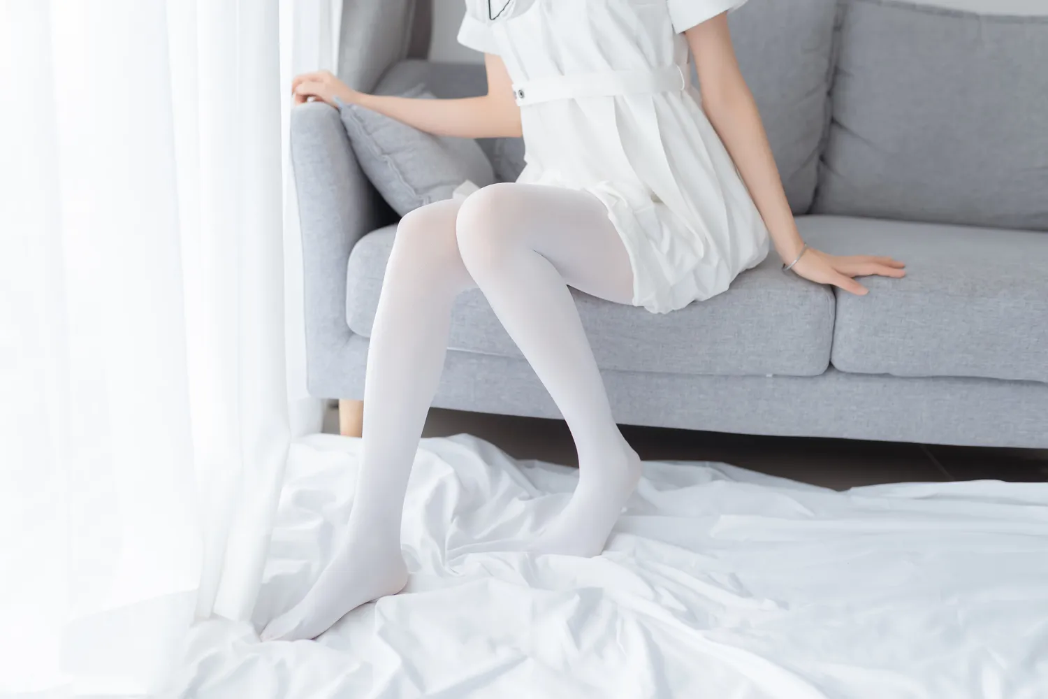 木绵绵 NO.051 纯情白裙 NO.0000