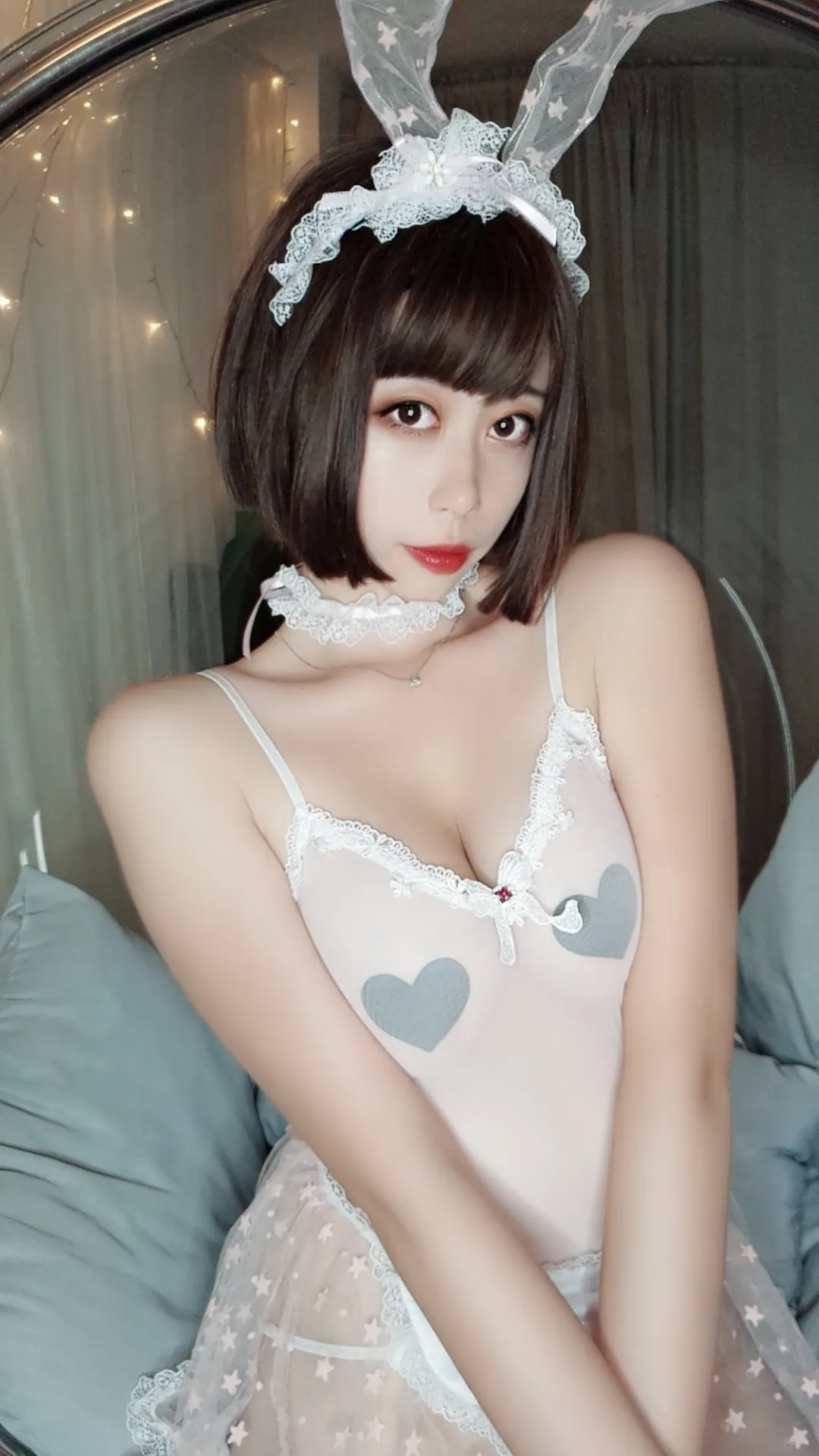 奈汐酱 NO.001_004 蕾丝兔女郎 NO.0000