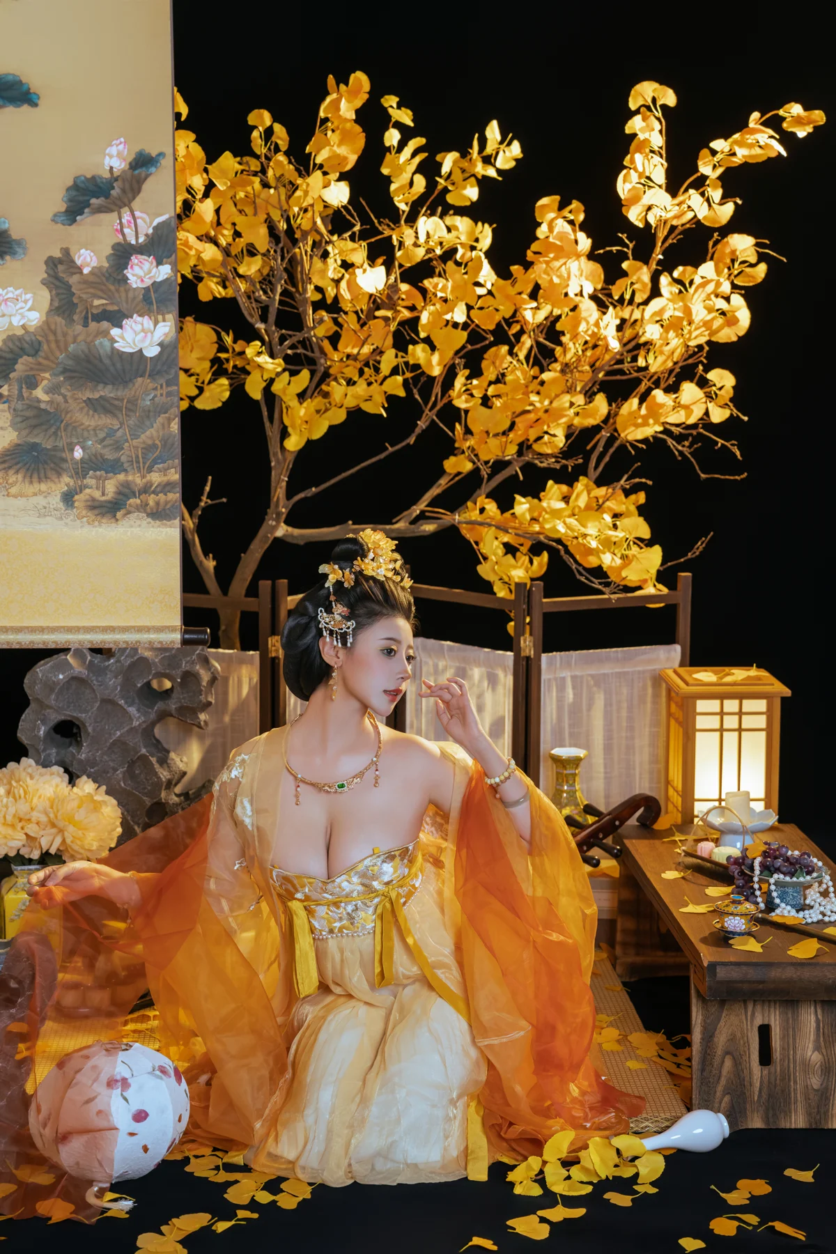 奈汐酱nice NO.113 金笺寄月-团子研究社