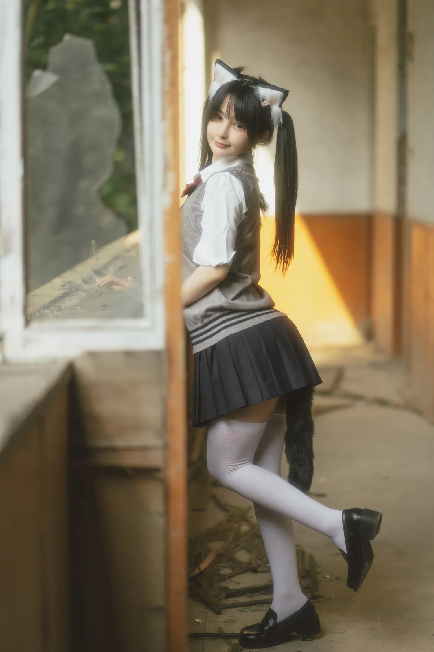 桜井宁宁 NO.054 废墟JK NO.0000