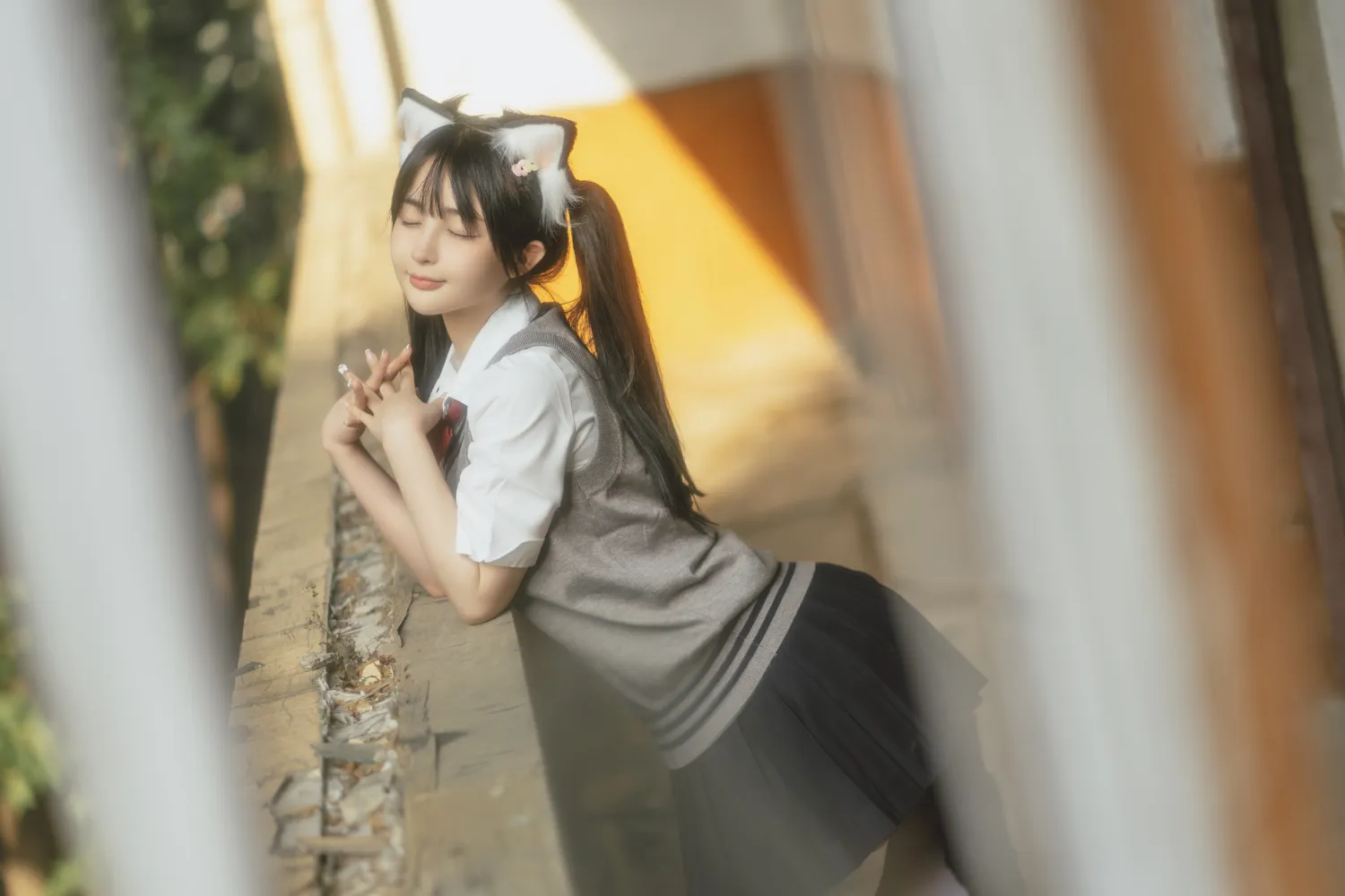 桜井宁宁 NO.054 废墟JK NO.0000