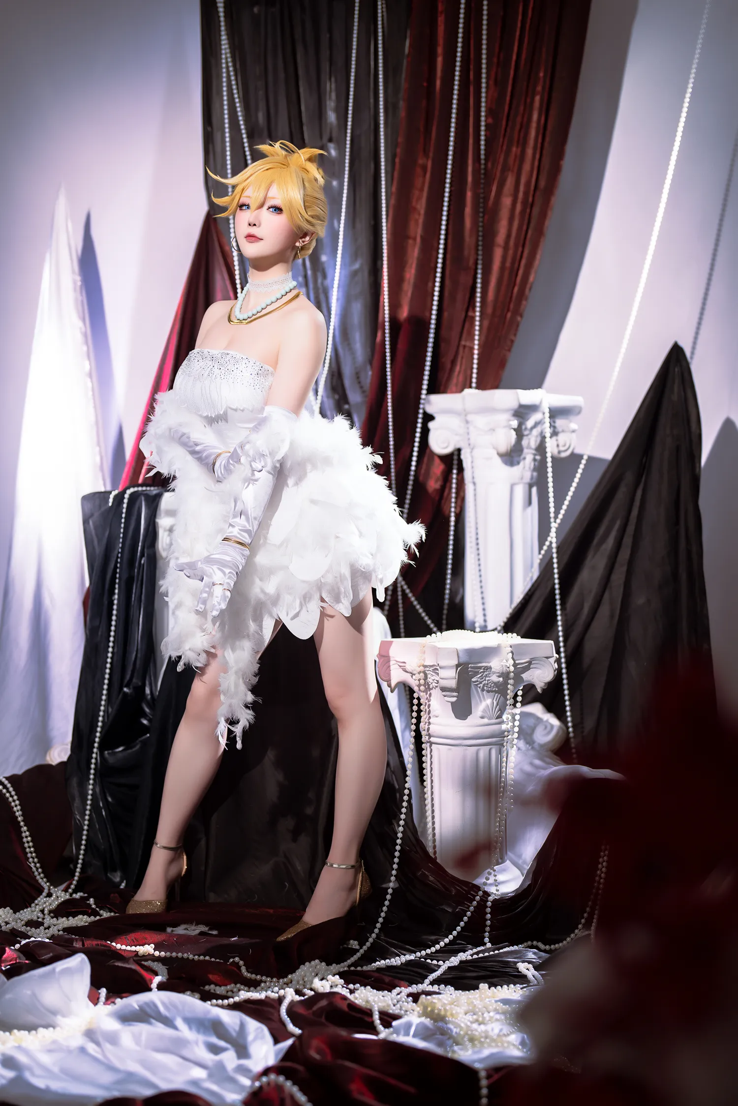 星之迟迟 NO.217 吊带袜天使 潘迪礼服 NO.0000