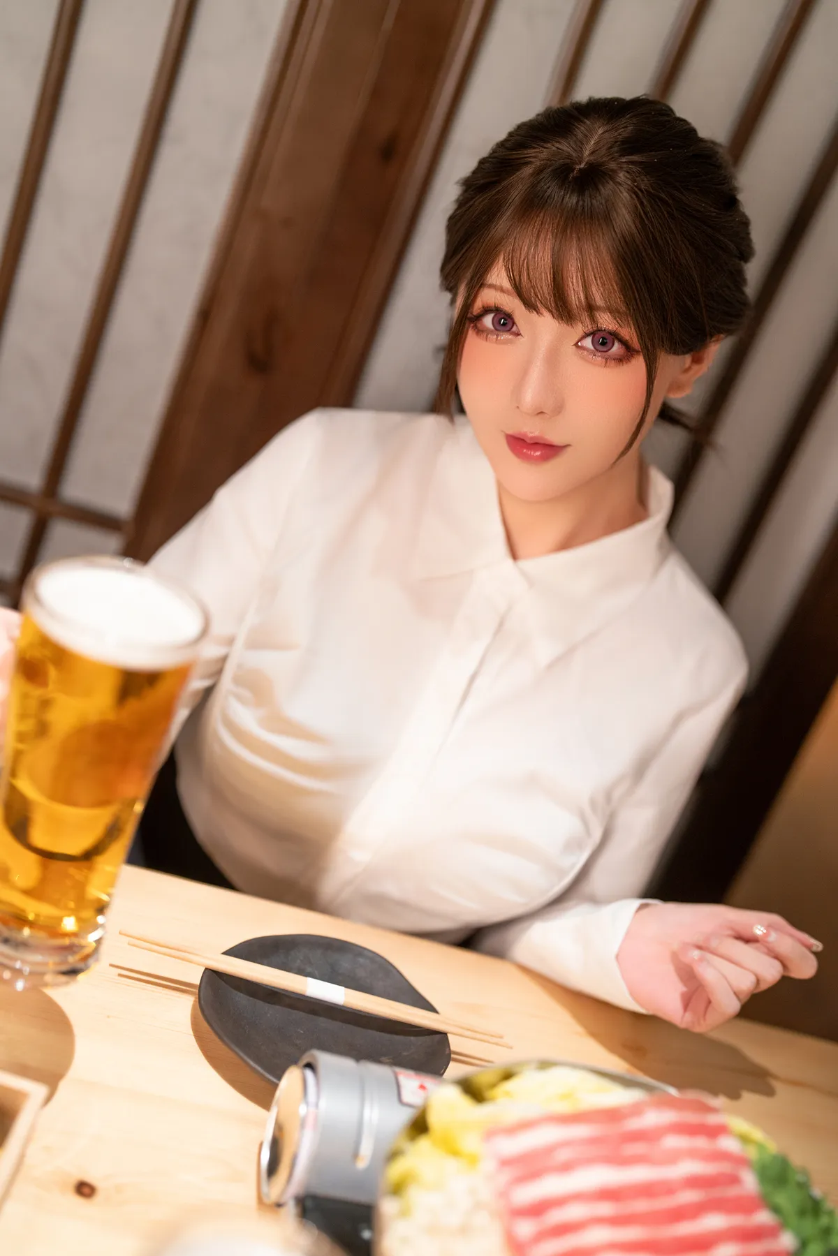 星之迟迟 NO.230 2025年02月计划G 不胜酒力的新人后辈 NO.0000
