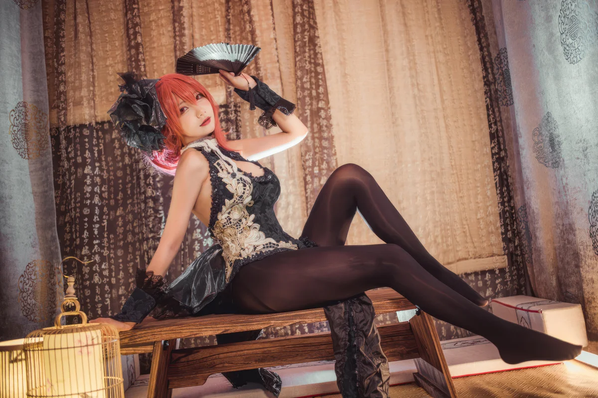 是一只熊仔 NO.040 碧蓝航线 黑太子旗袍 NO.0000