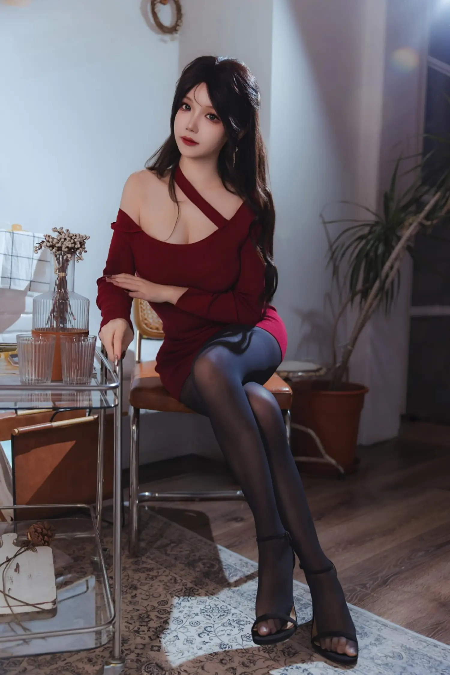 雪晴Astra NO.083 红裙黑咝小娇妻 NO.0000