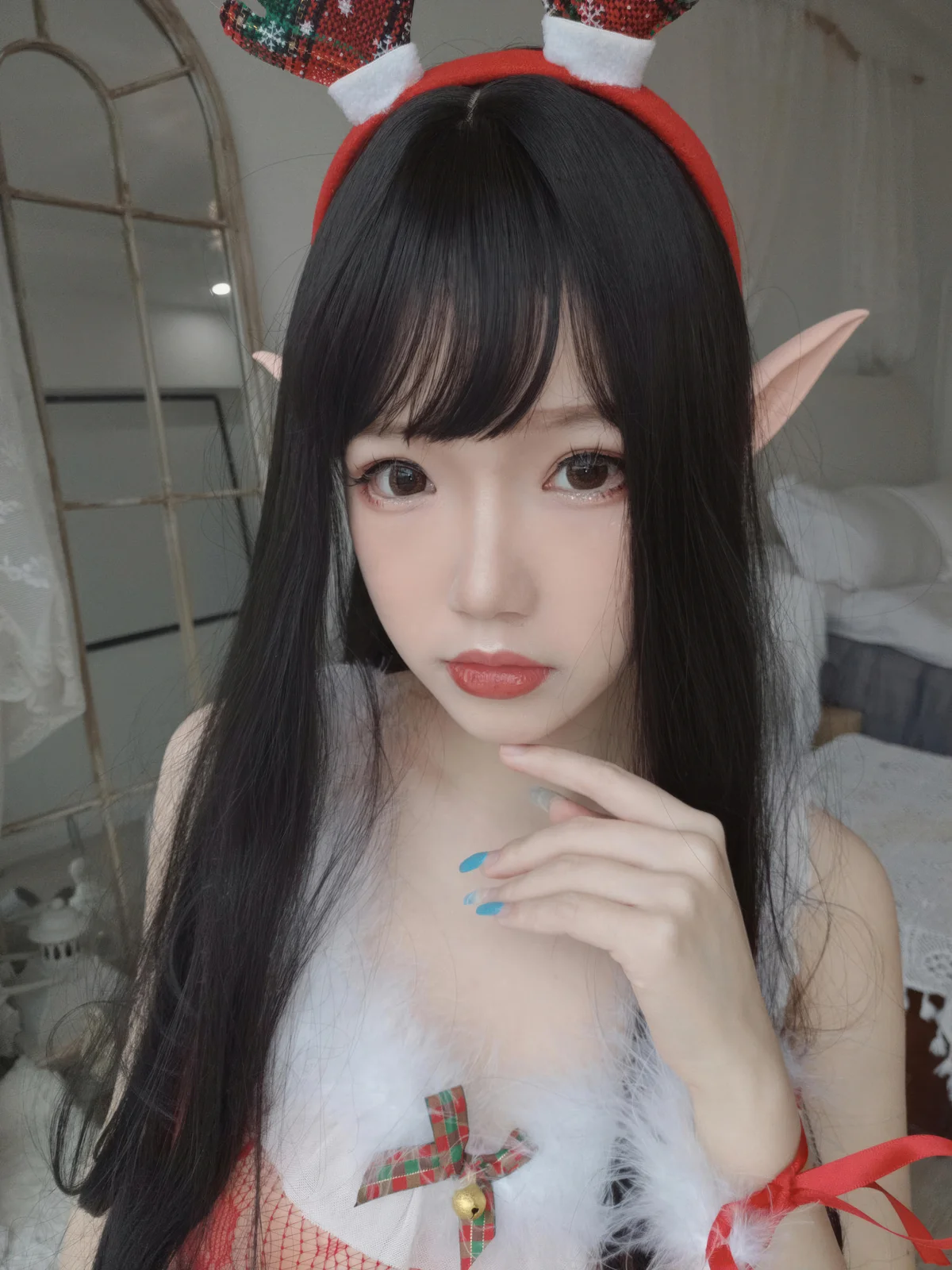 雪晴Astra NO.099 2020圣诞节自拍 NO.0000