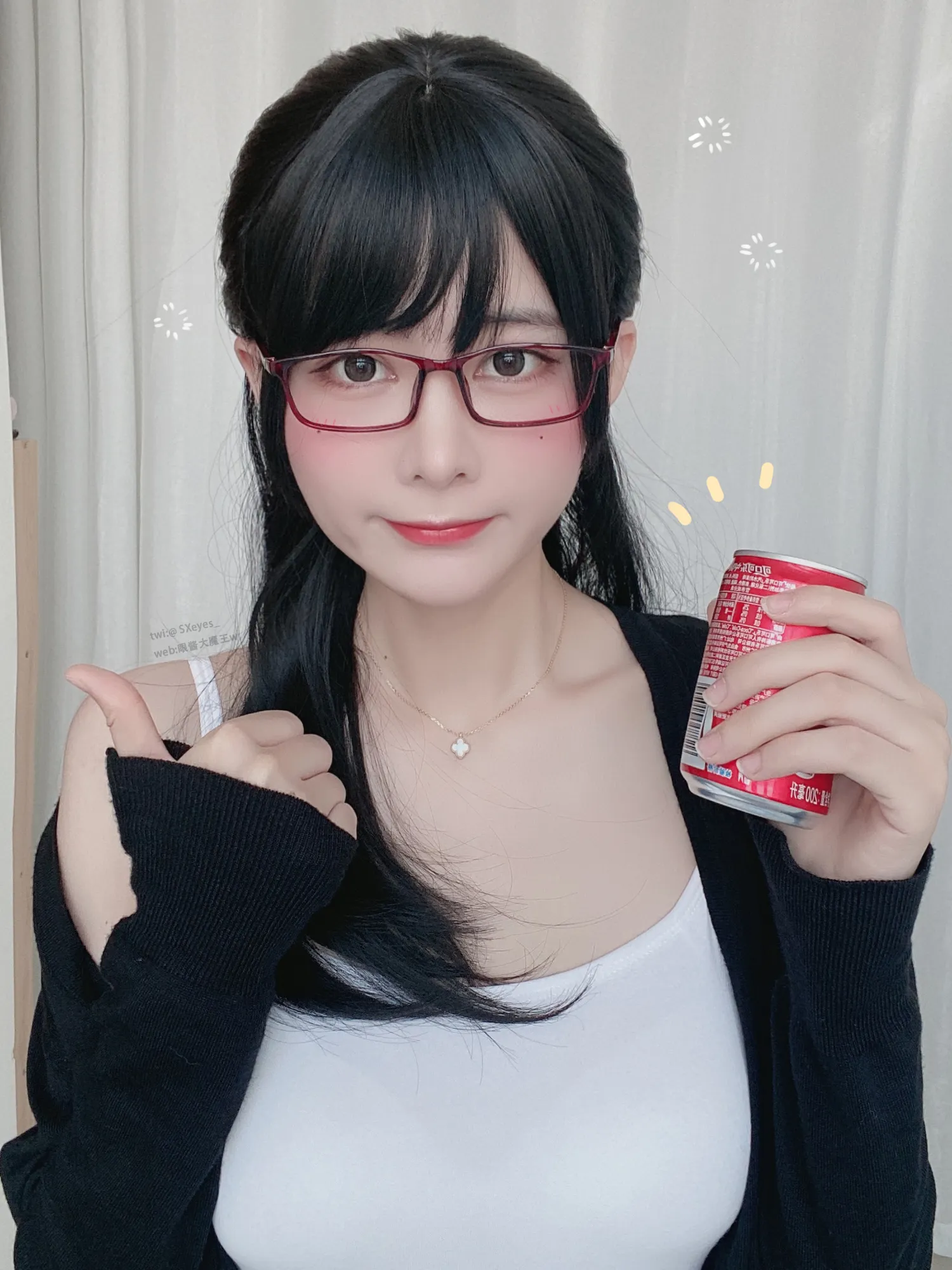 眼酱大魔王 NO.003 爱喝可乐的OL NO.0000