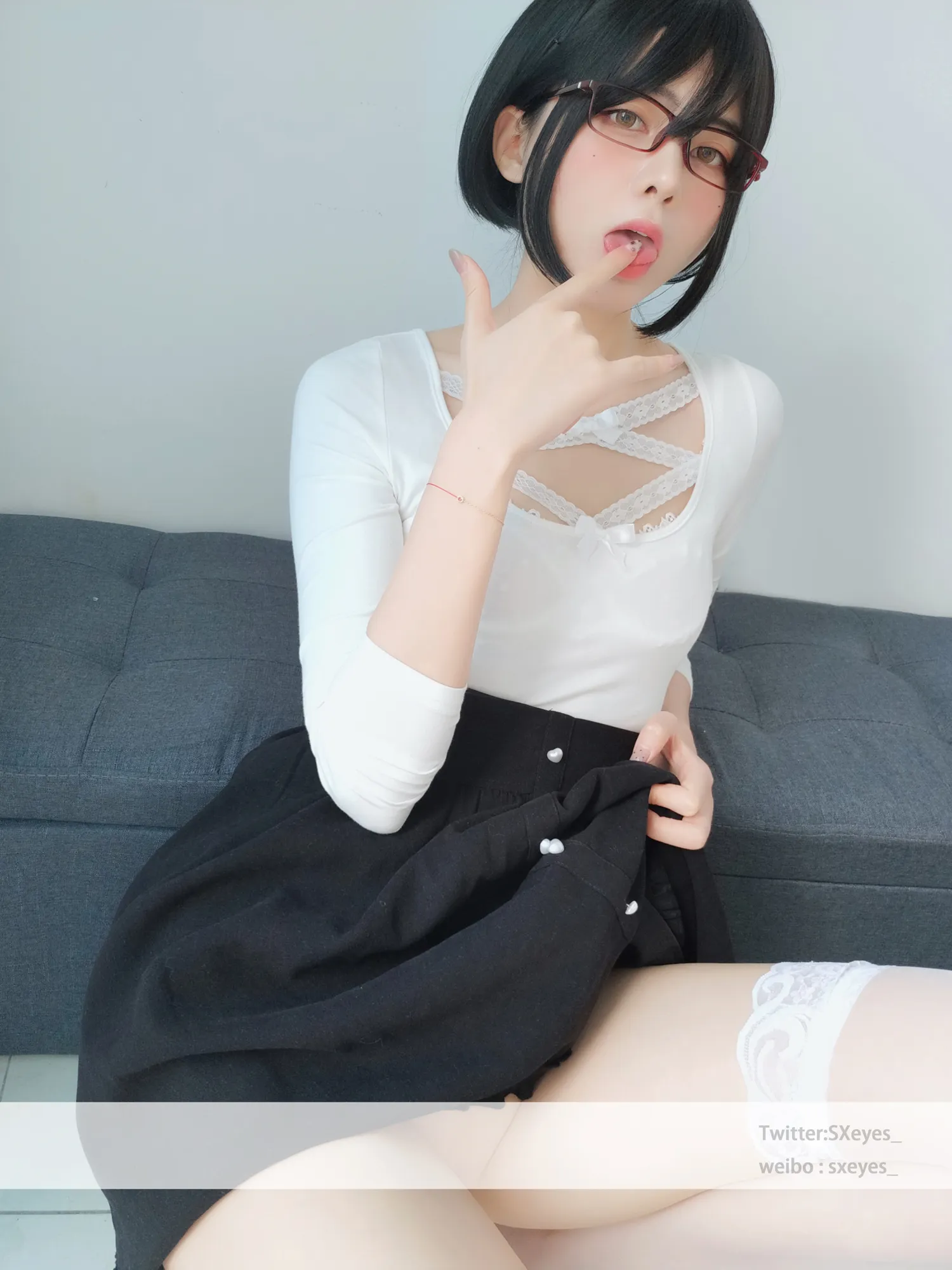 眼酱大魔王 NO.004 白蕾丝姐姐 NO.0000