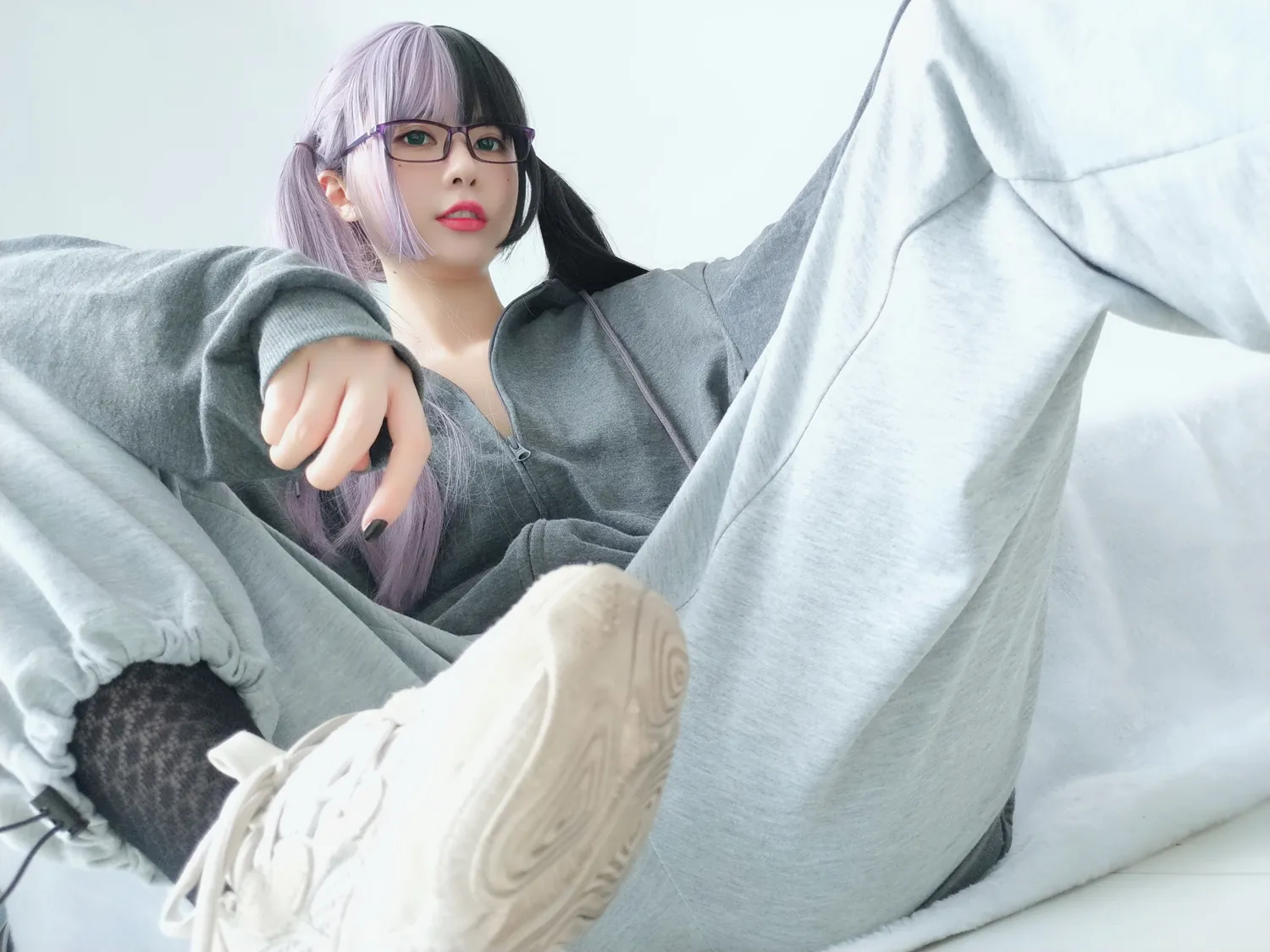 眼酱大魔王 NO.018 黑色情趣网袜 NO.0000