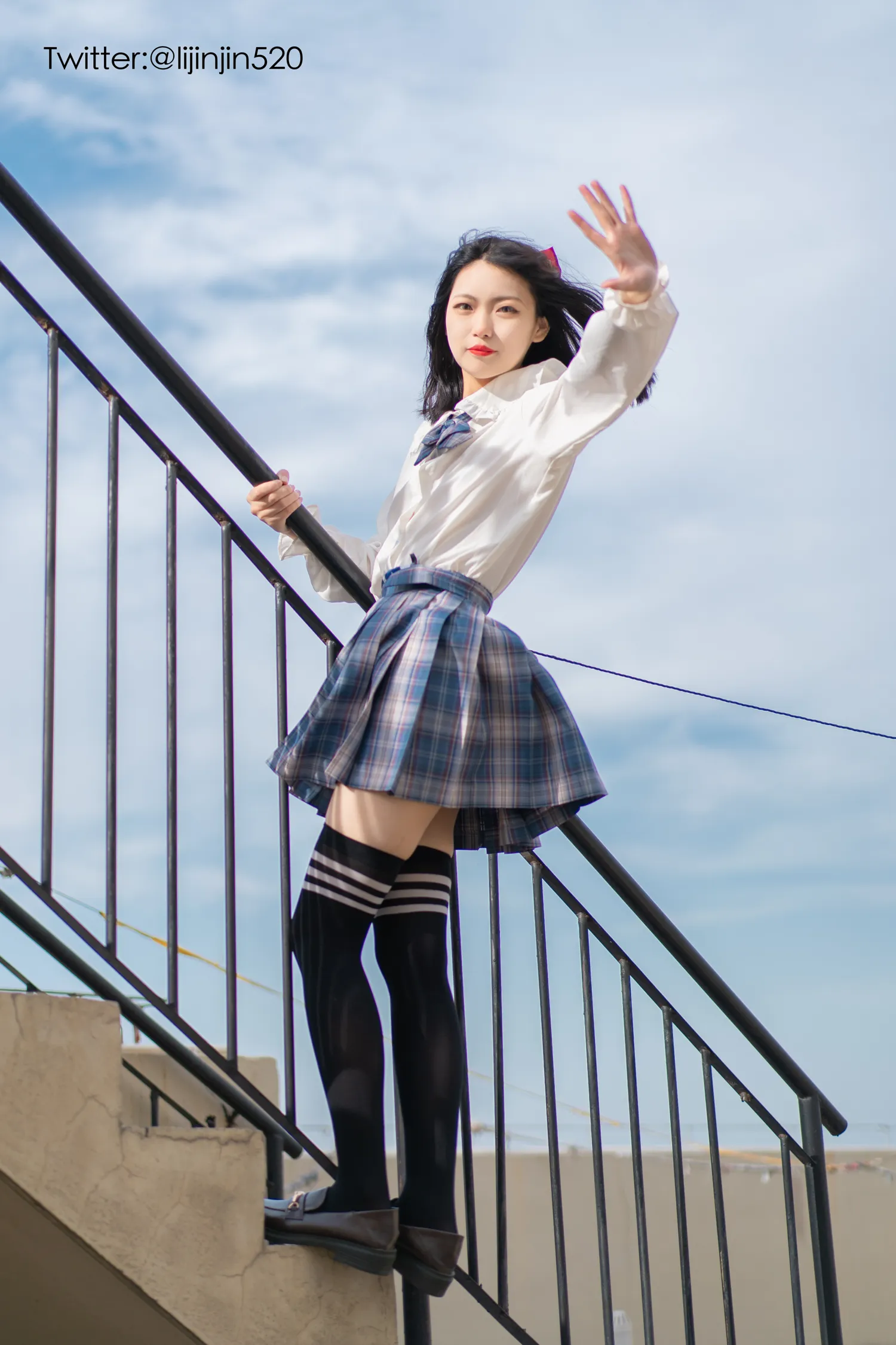 梨瑾瑾 NO.002 户外JK NO.0000