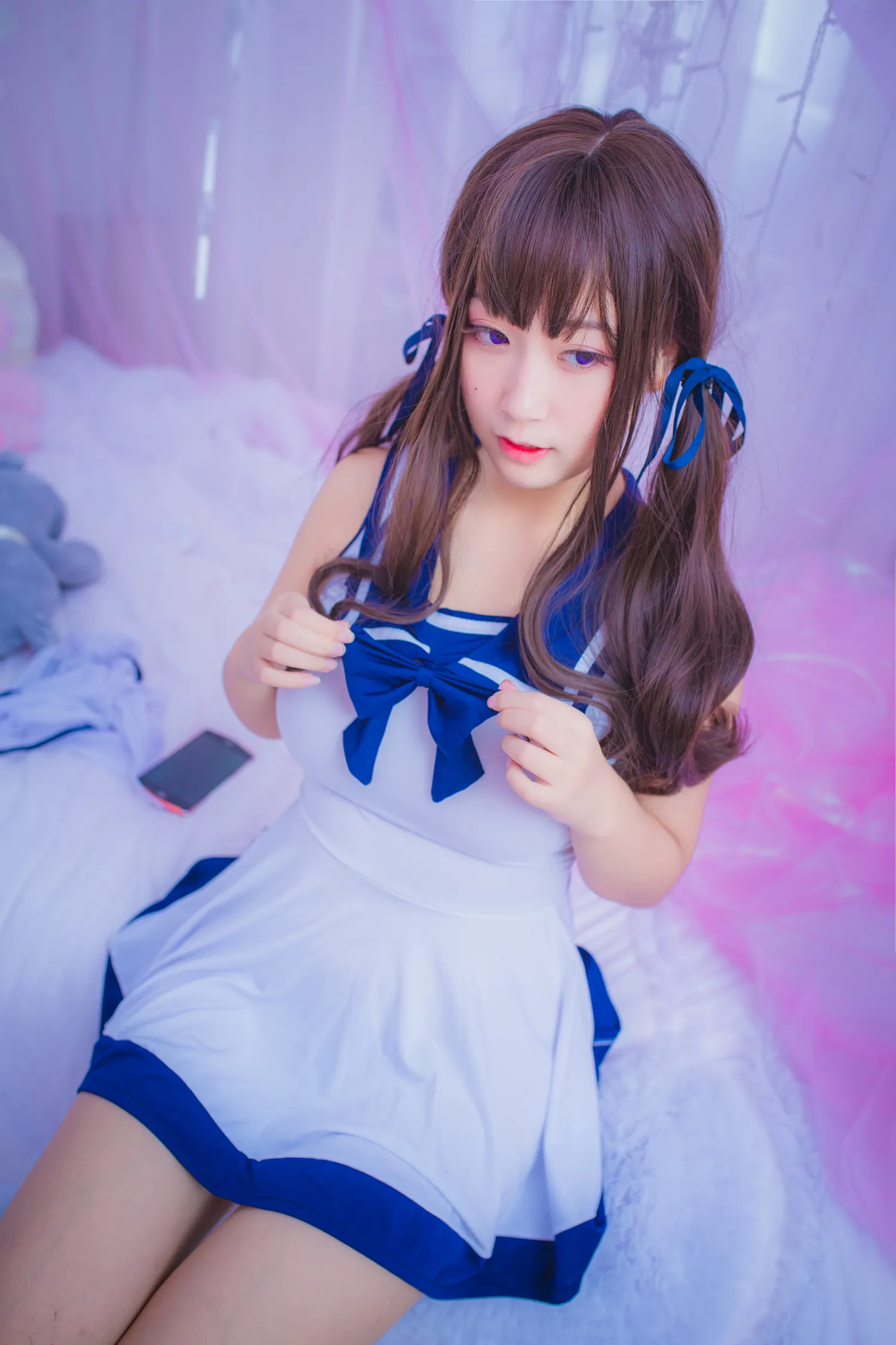 猫九酱 NO.010 连衣水手服 NO.0000