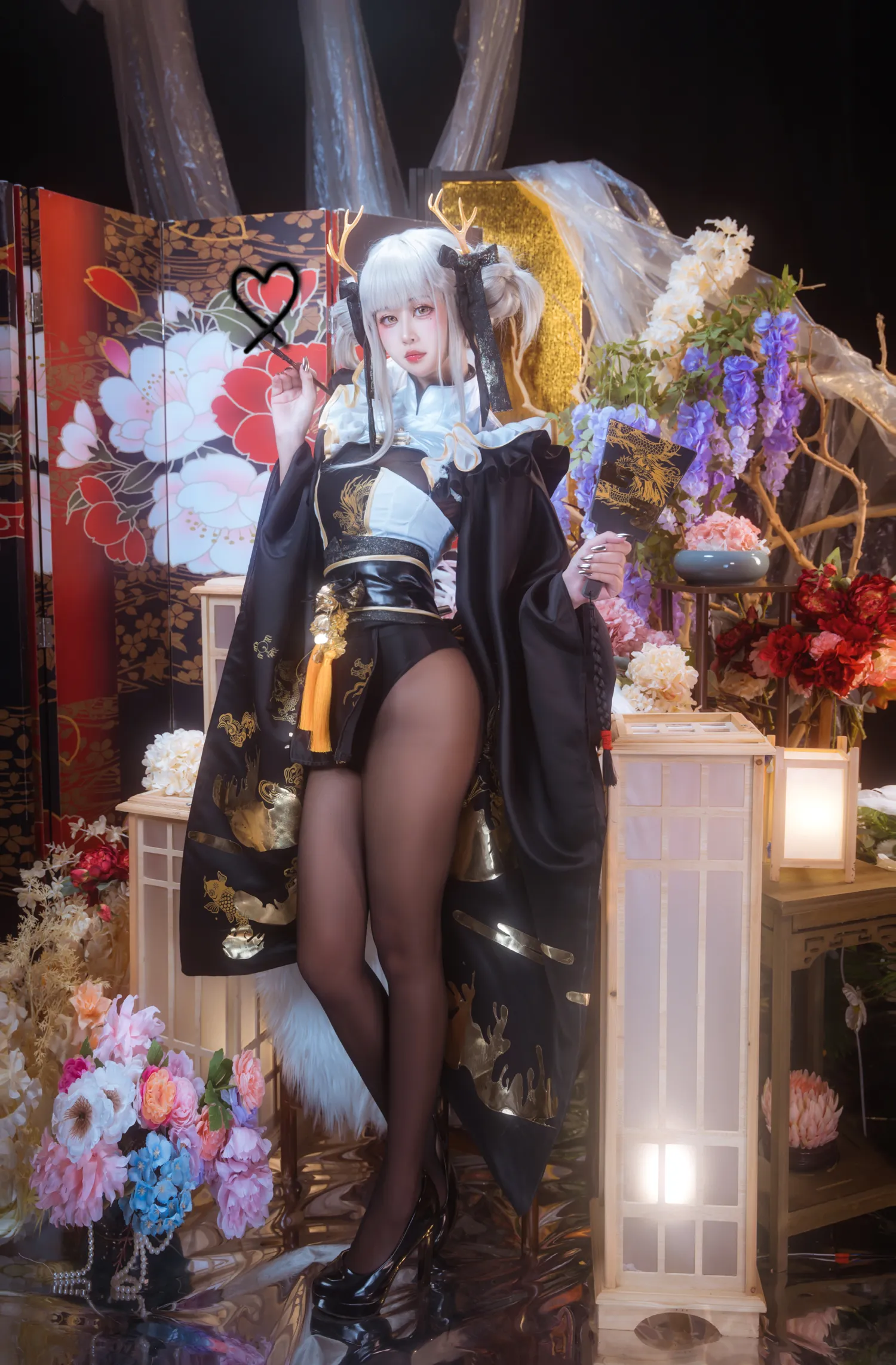 萌芽儿 NO.046 白兔和服 NO.0000