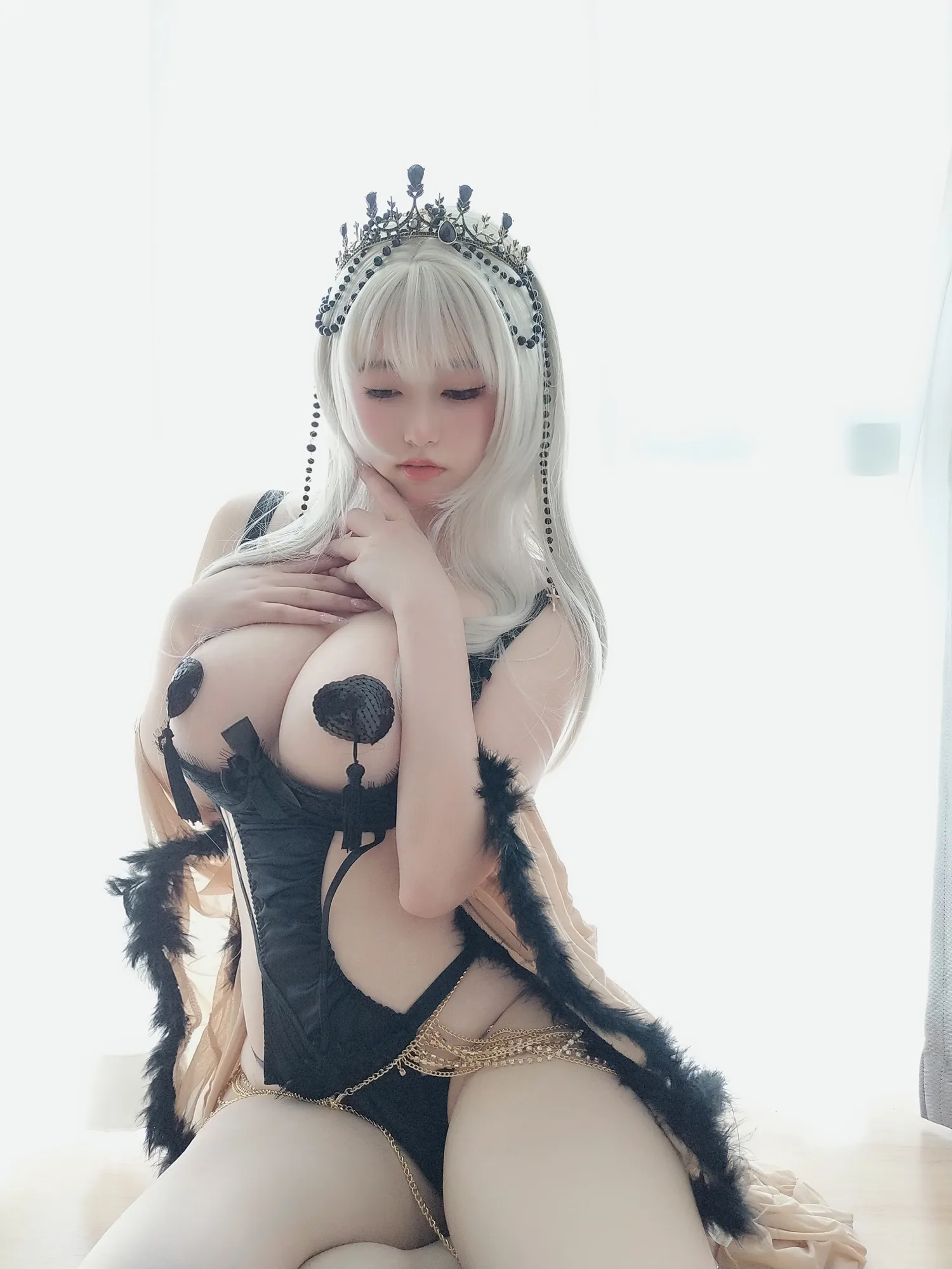 女主K NO.009 黑双子 NO.0000