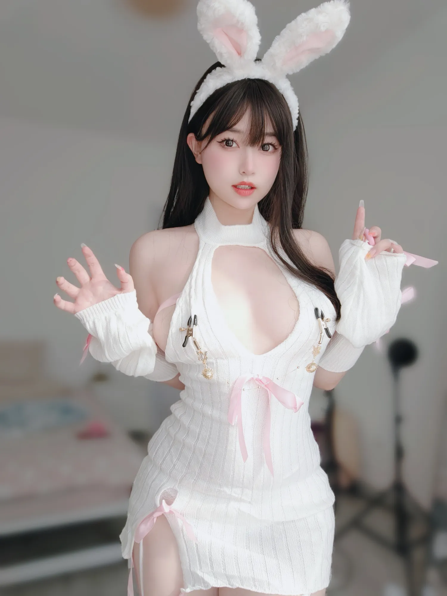 女主K NO.019 白丝兔女郎 NO.0000