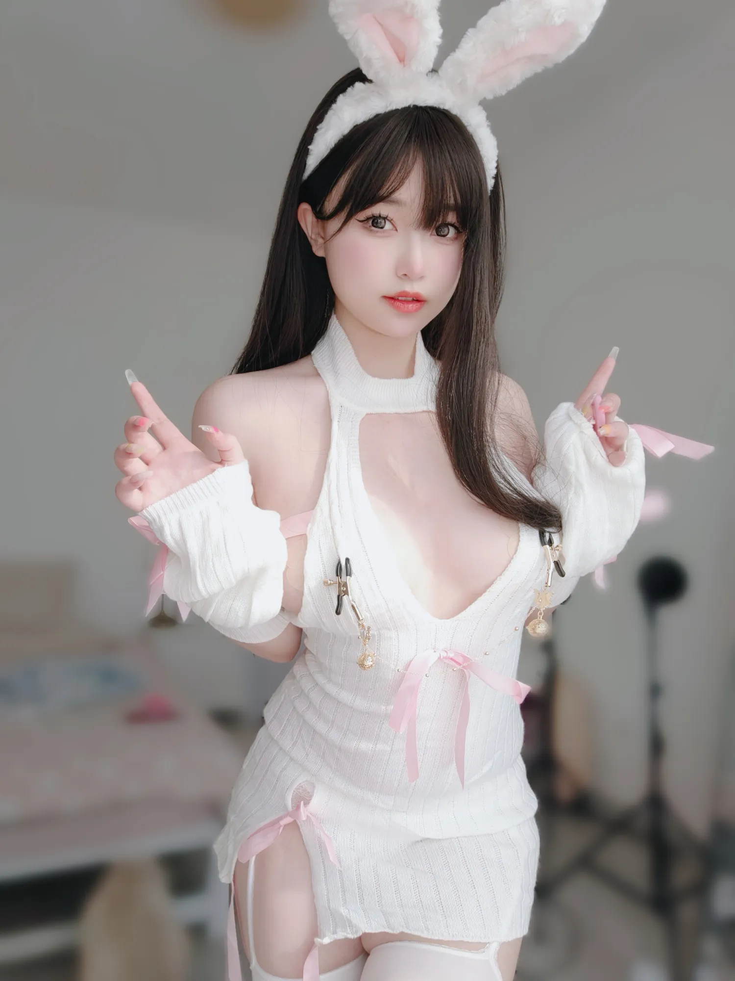 女主K NO.019 白丝兔女郎 NO.0000