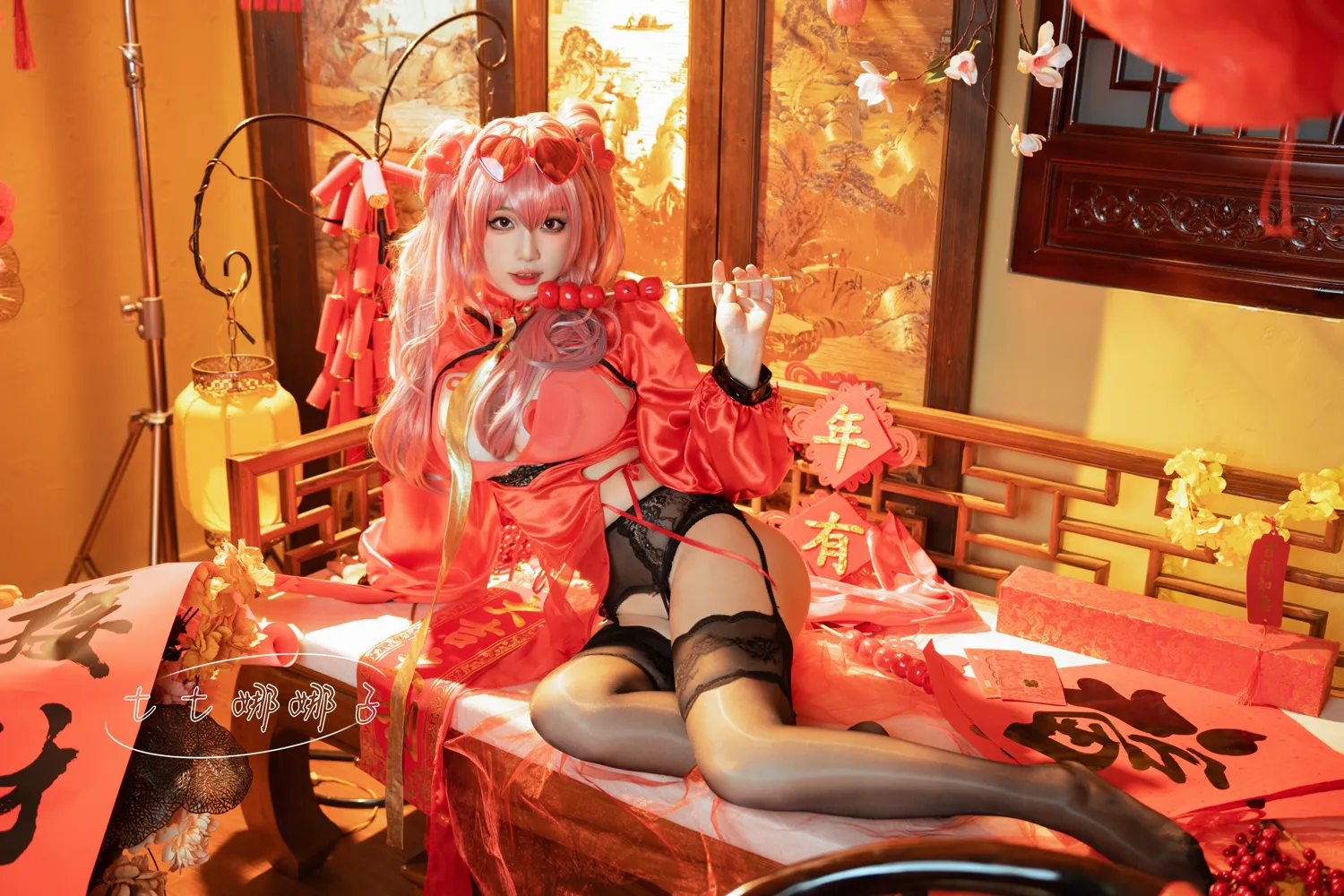 七七娜娜子 NO.006 布莱默顿新春旗袍 NO.0000