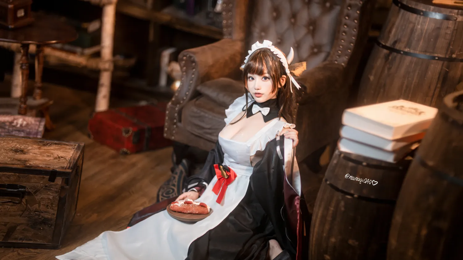 七七娜娜子 NO.012 樫野牛牛女仆 NO.0000