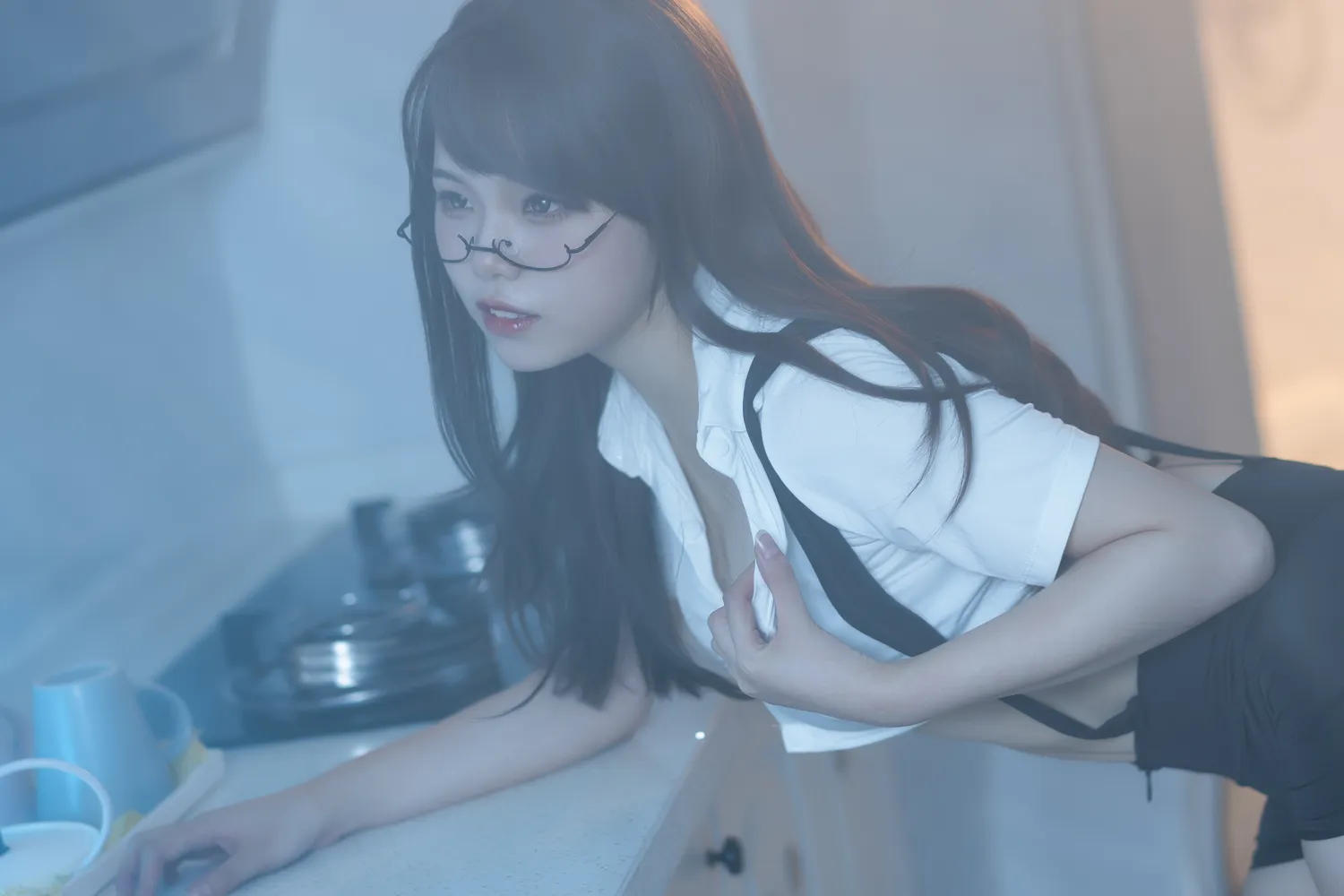 七月喵子 NO.006 眼镜娘1号 NO.0000