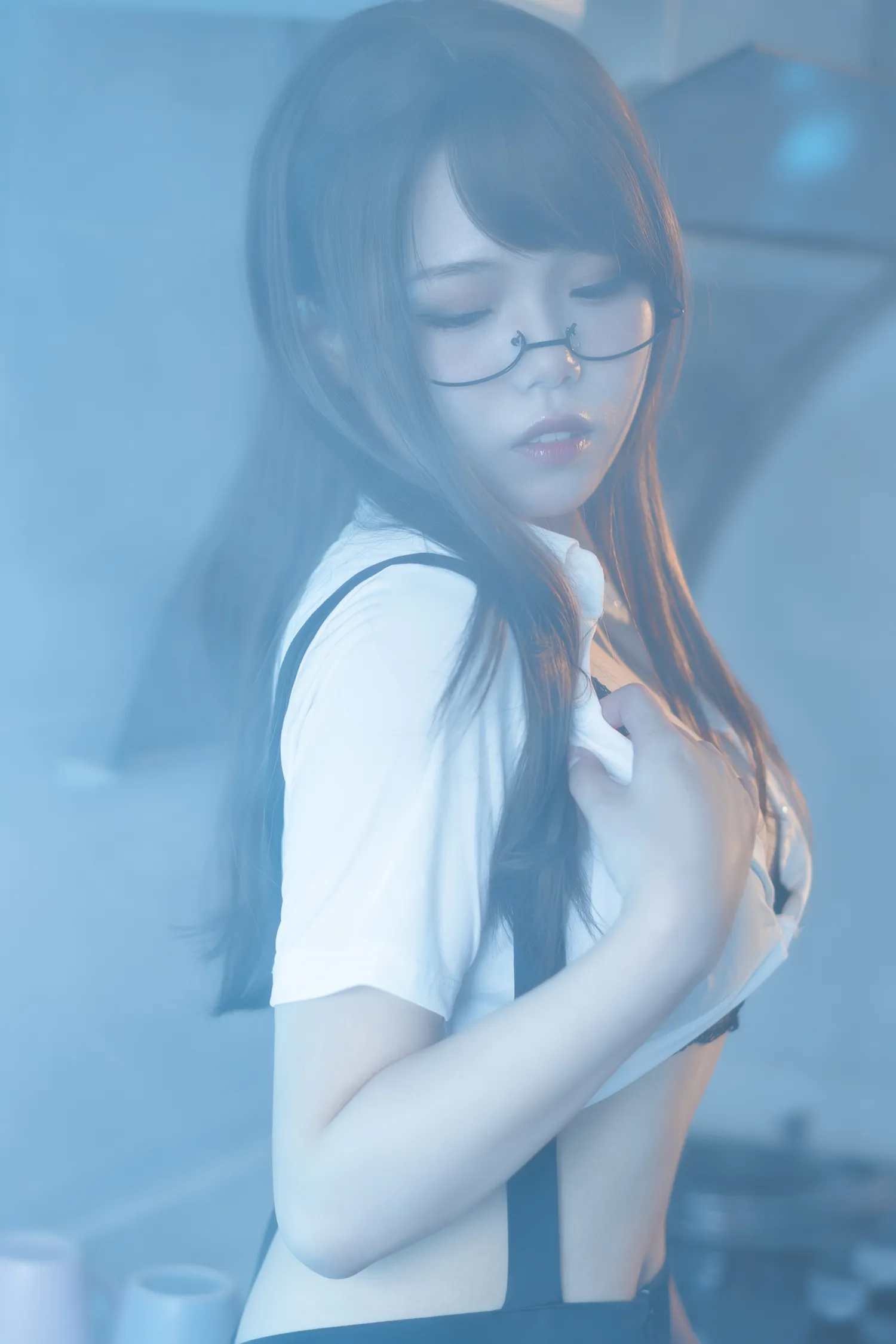 七月喵子 NO.006 眼镜娘1号 NO.0000