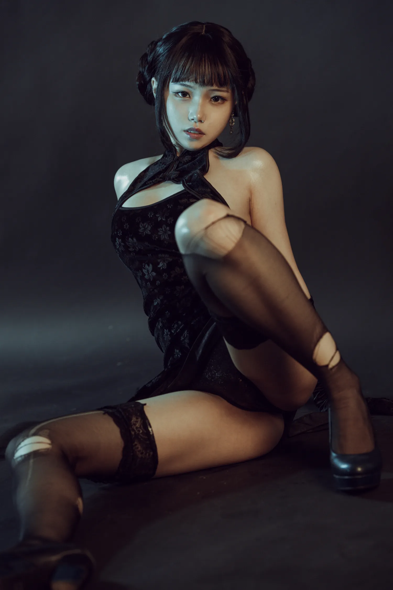 七月喵子 NO.007 穿旗袍耍剑 NO.0000