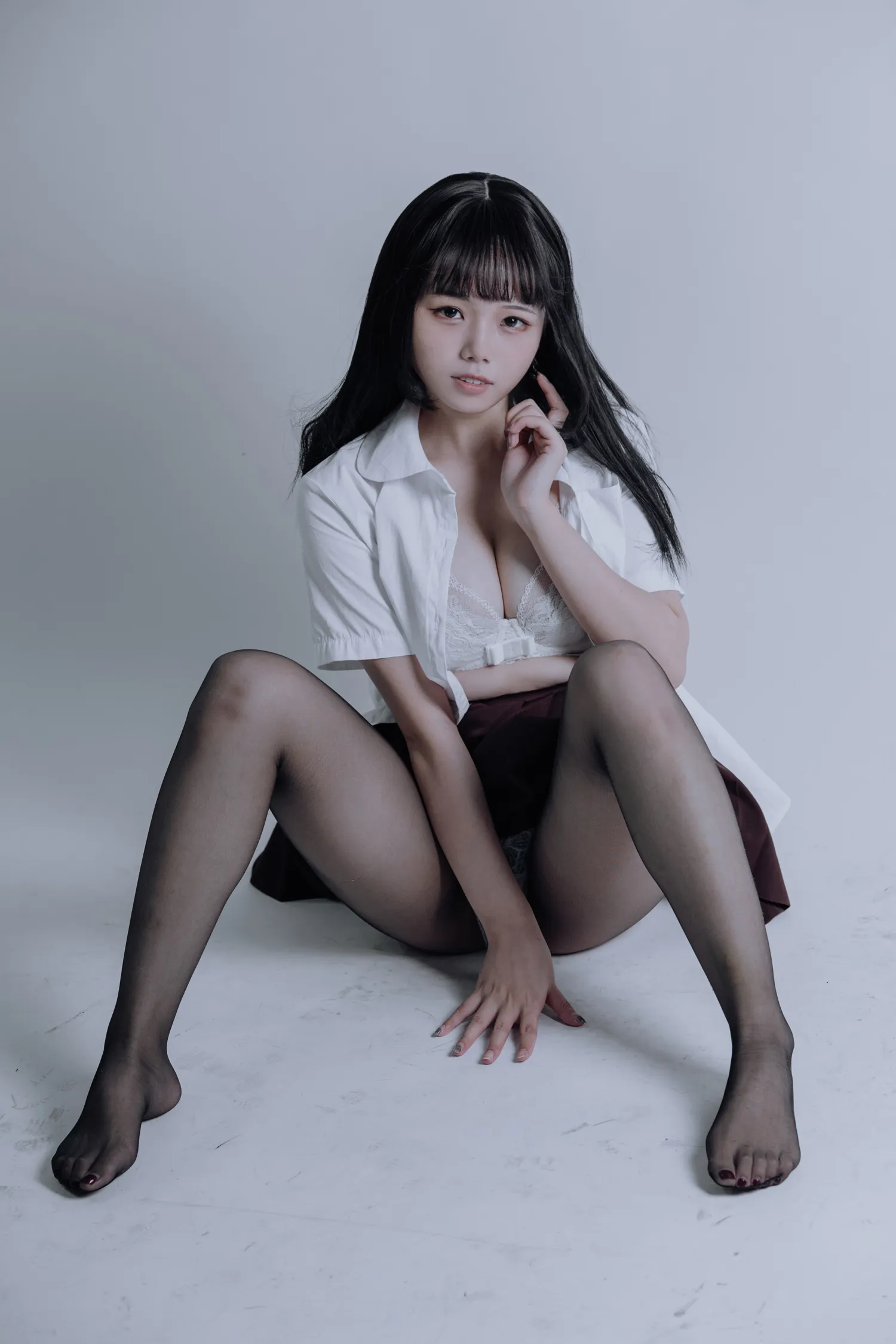 七月喵子 NO.011 黑丝jk NO.0000