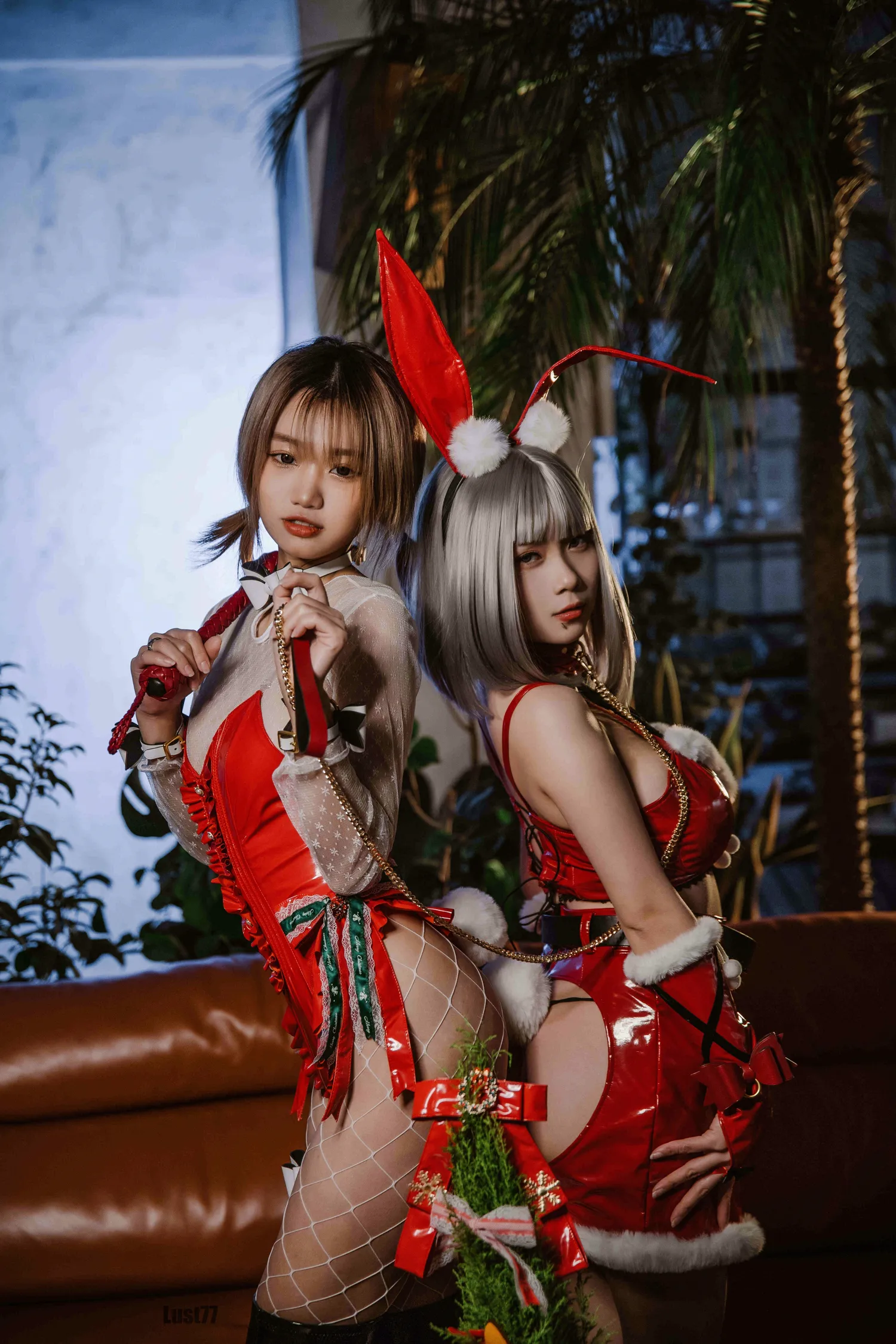 柒柒要乖哦 NO.002 2021圣诞双兔 NO.0000