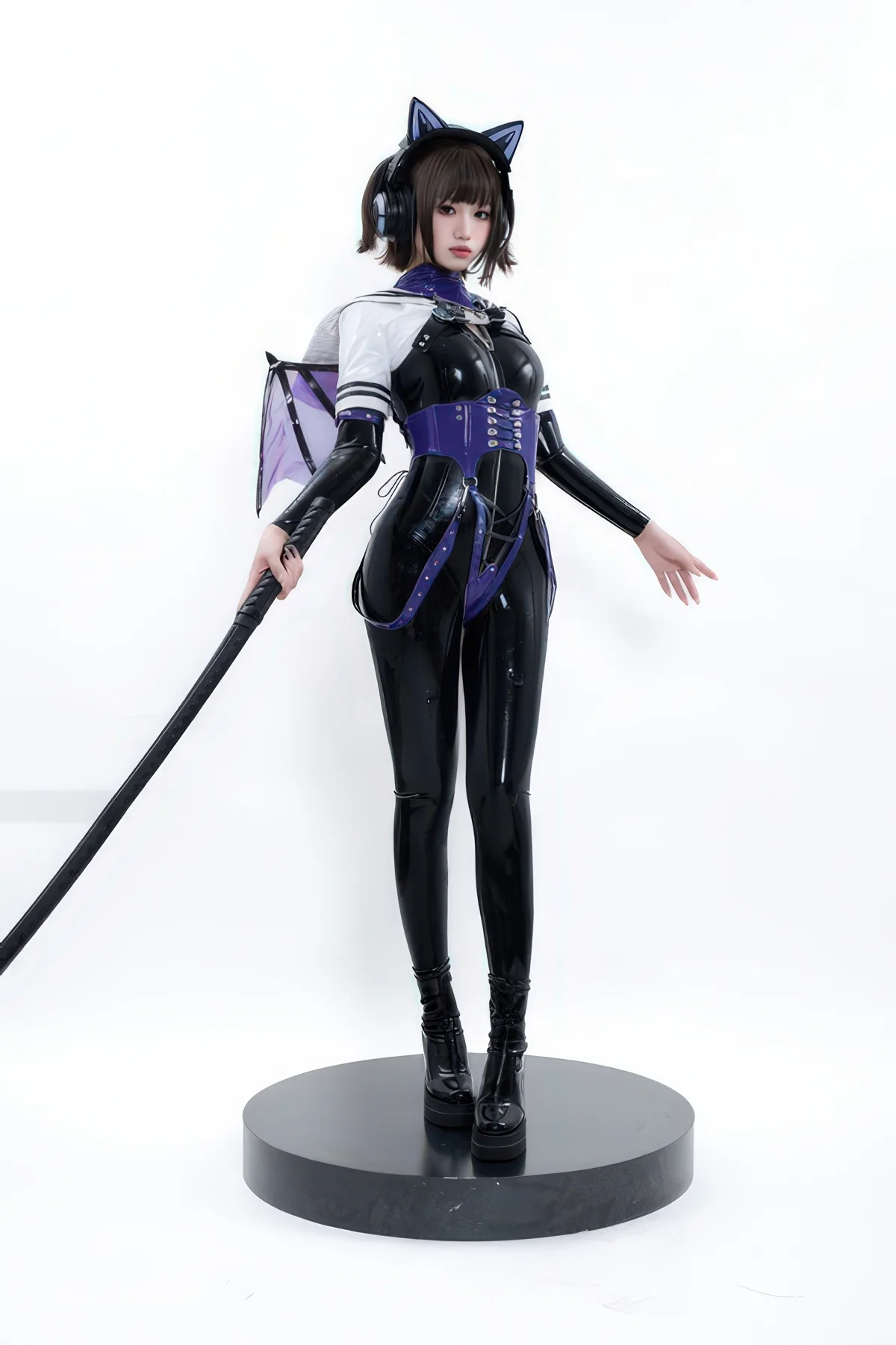 柒柒要乖哦 NO.063 白棚胶衣 NO.0000