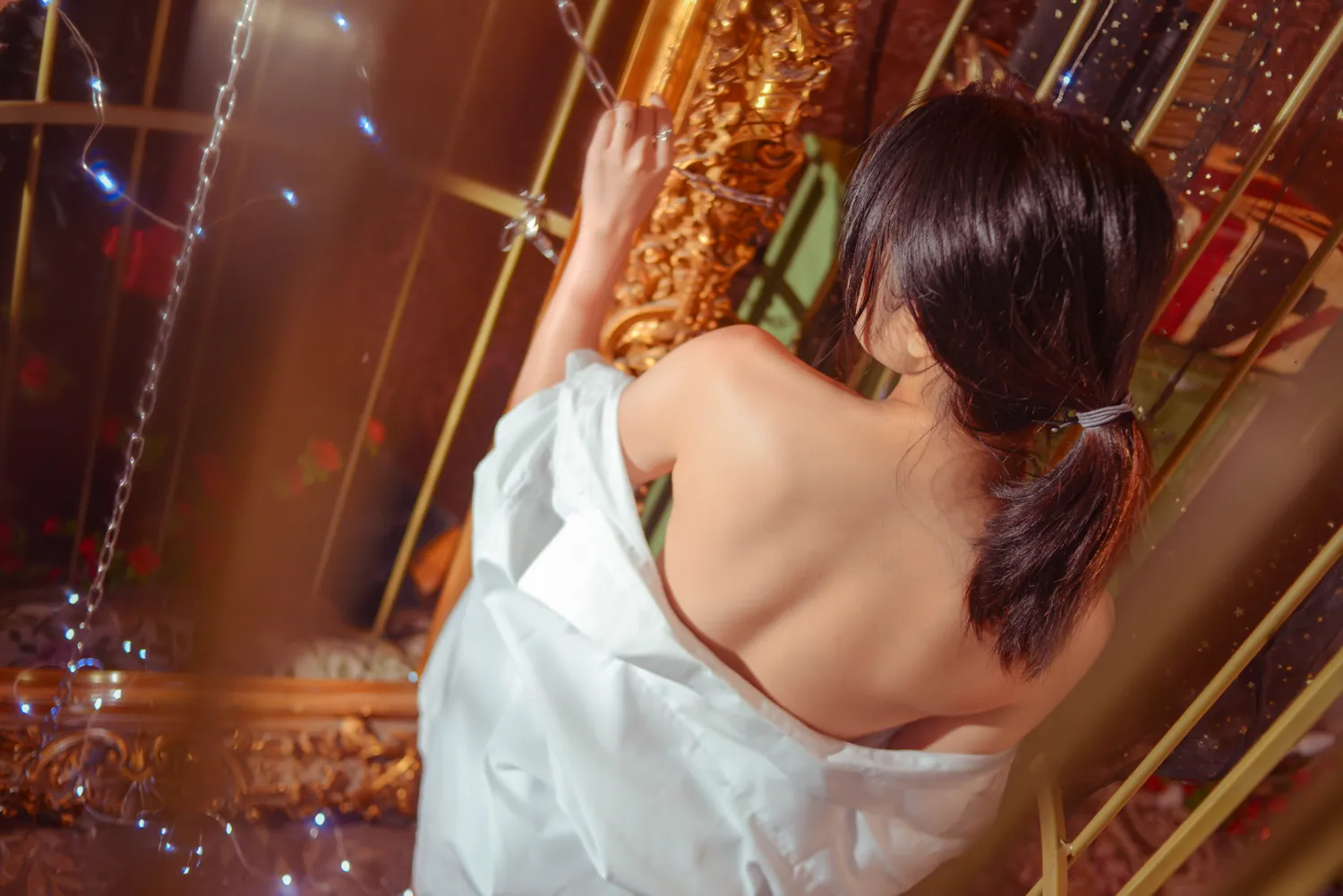 是青水 NO.008 白衬衫 笼中鸟 NO.0000