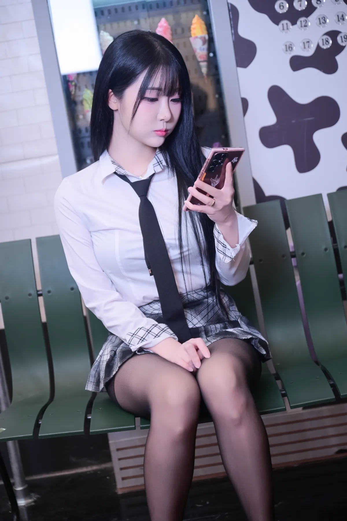 Bomi_097 Schoolgirl In The Subway NO.0000
